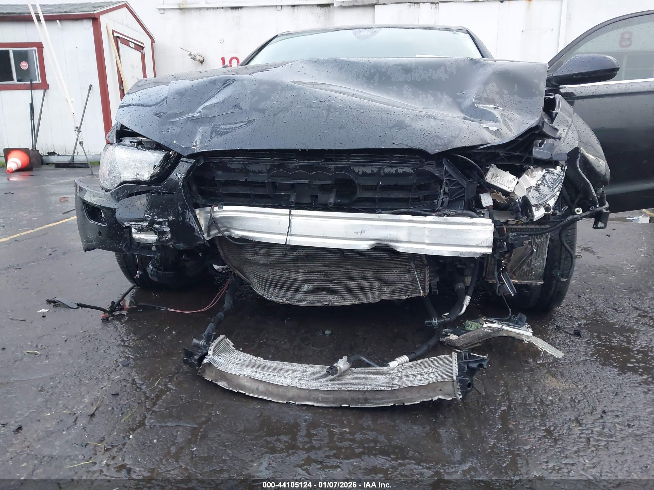 2012 Audi A6 3.0 Premium Черный vin: WAUJGAFCXCN088728