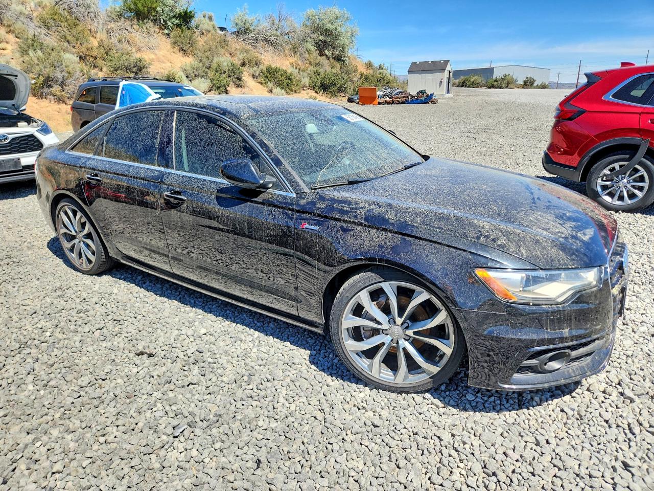 2013 Audi A6 Prestige Black vin: WAUJGAFCXDN008278