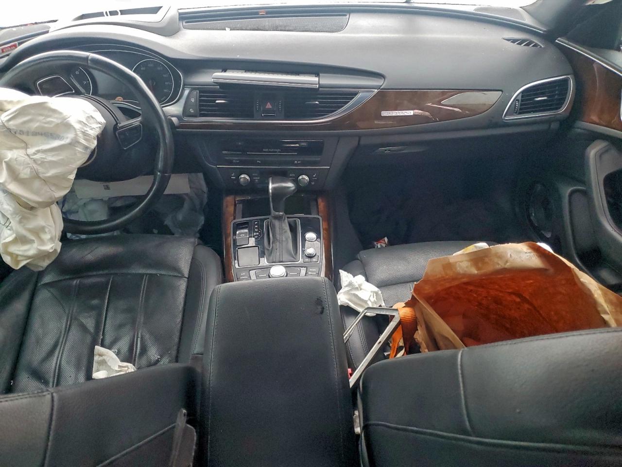 2013 Audi A6 Prestig Silver vin: WAUJGAFCXDN105805