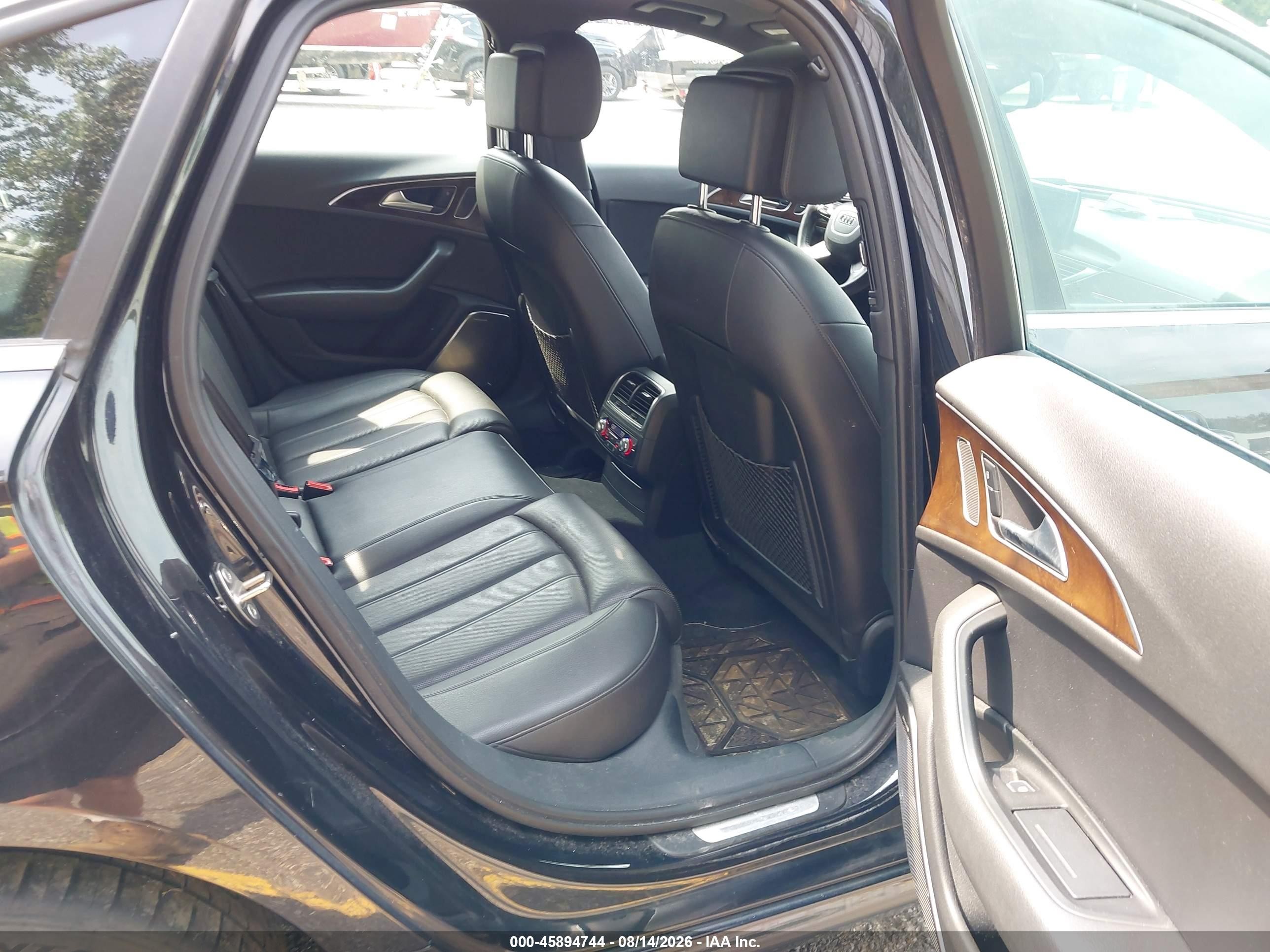 2013 Audi A6 3.0t Premium Black vin: WAUJGBFC2DN014369