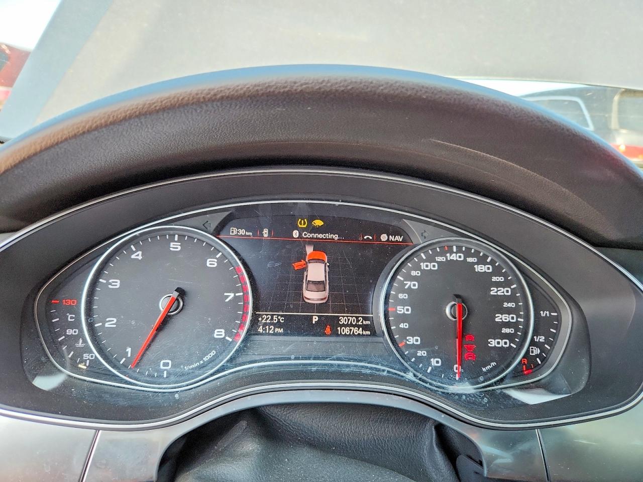 2015 Audi A6 Prestige Gray vin: WAUJGCFCXFN008599