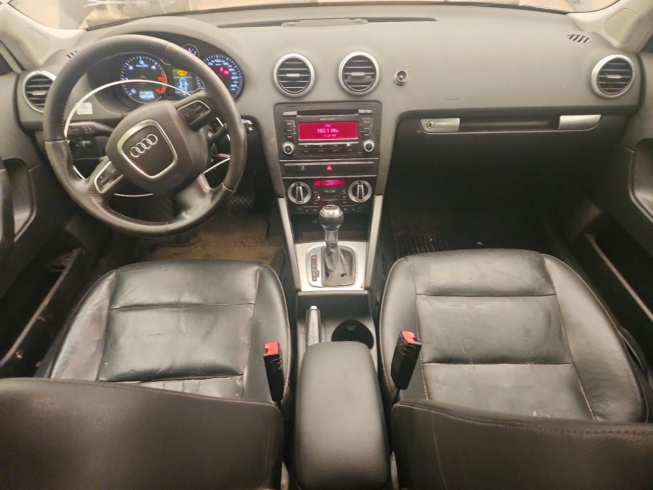 2012 Audi A3 Black vin: WAUJJCFM5CA003615