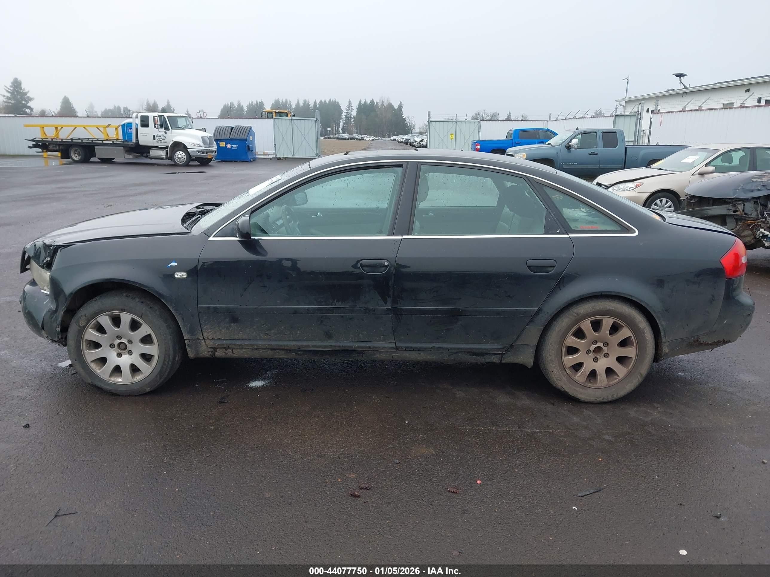2003 Audi A6 3.0 Black vin: WAUJT54B93N025665