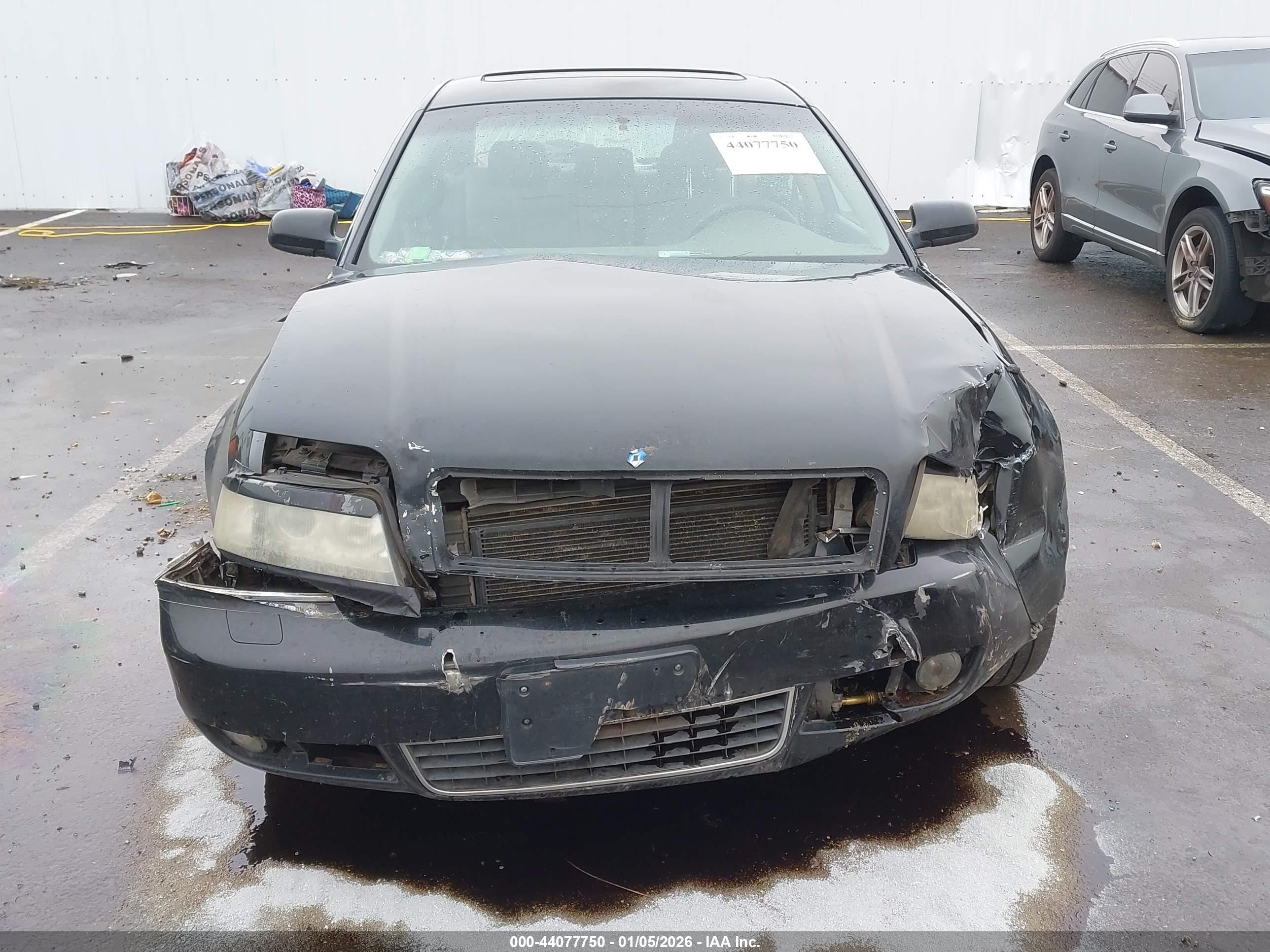 2003 Audi A6 3.0 Black vin: WAUJT54B93N025665