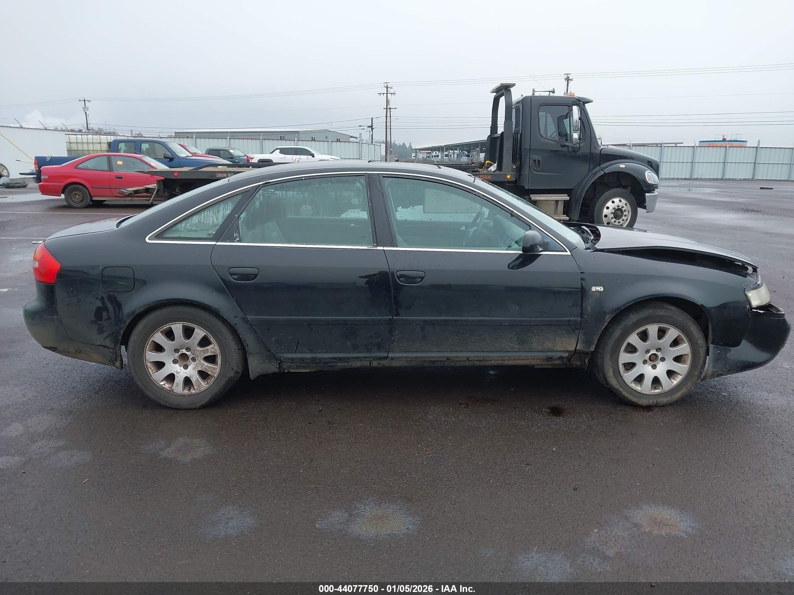 2003 Audi A6 3.0 Black vin: WAUJT54B93N025665