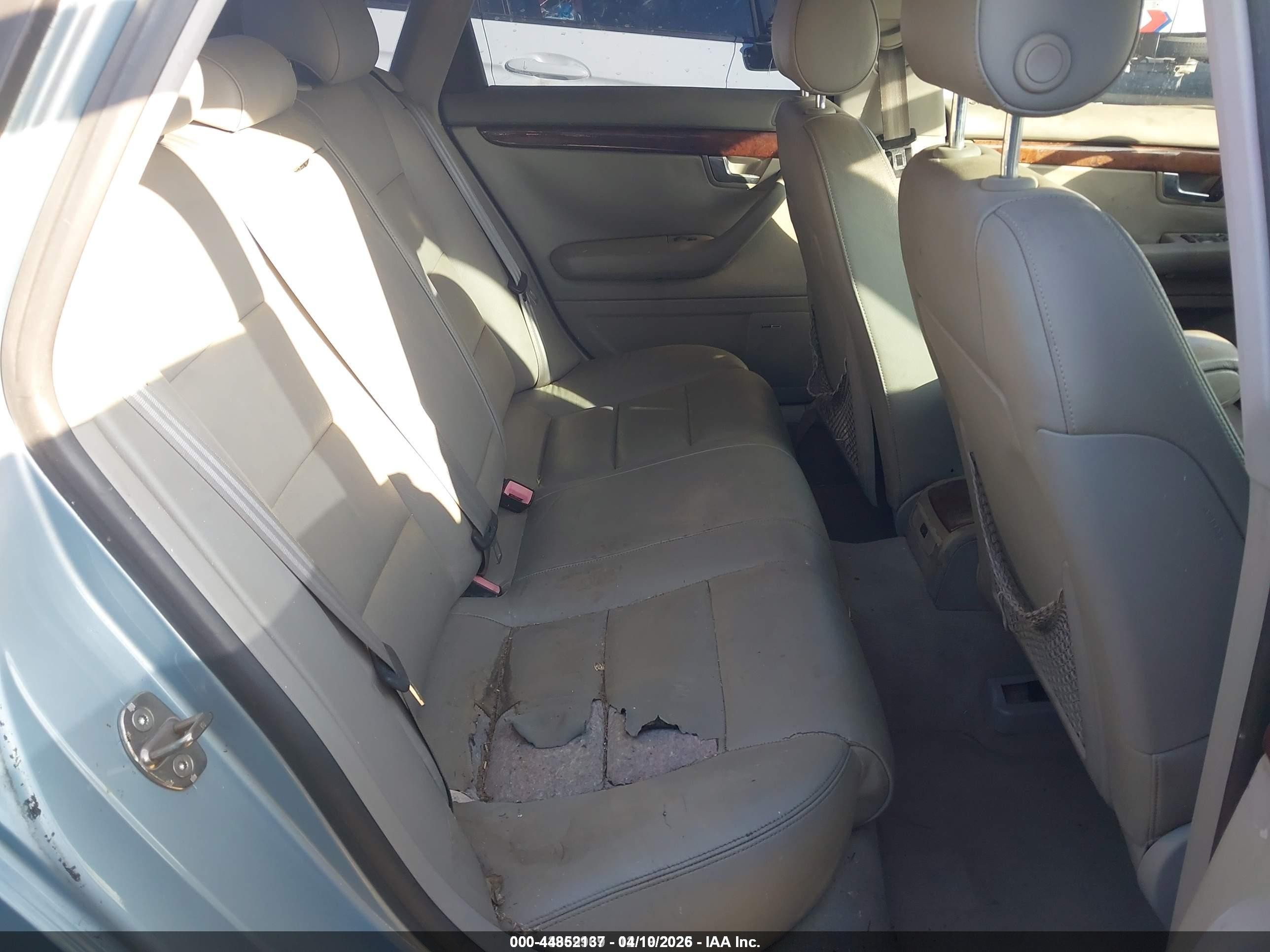 2002 Audi A4 3.0 Blue vin: WAUJT68E02A275876