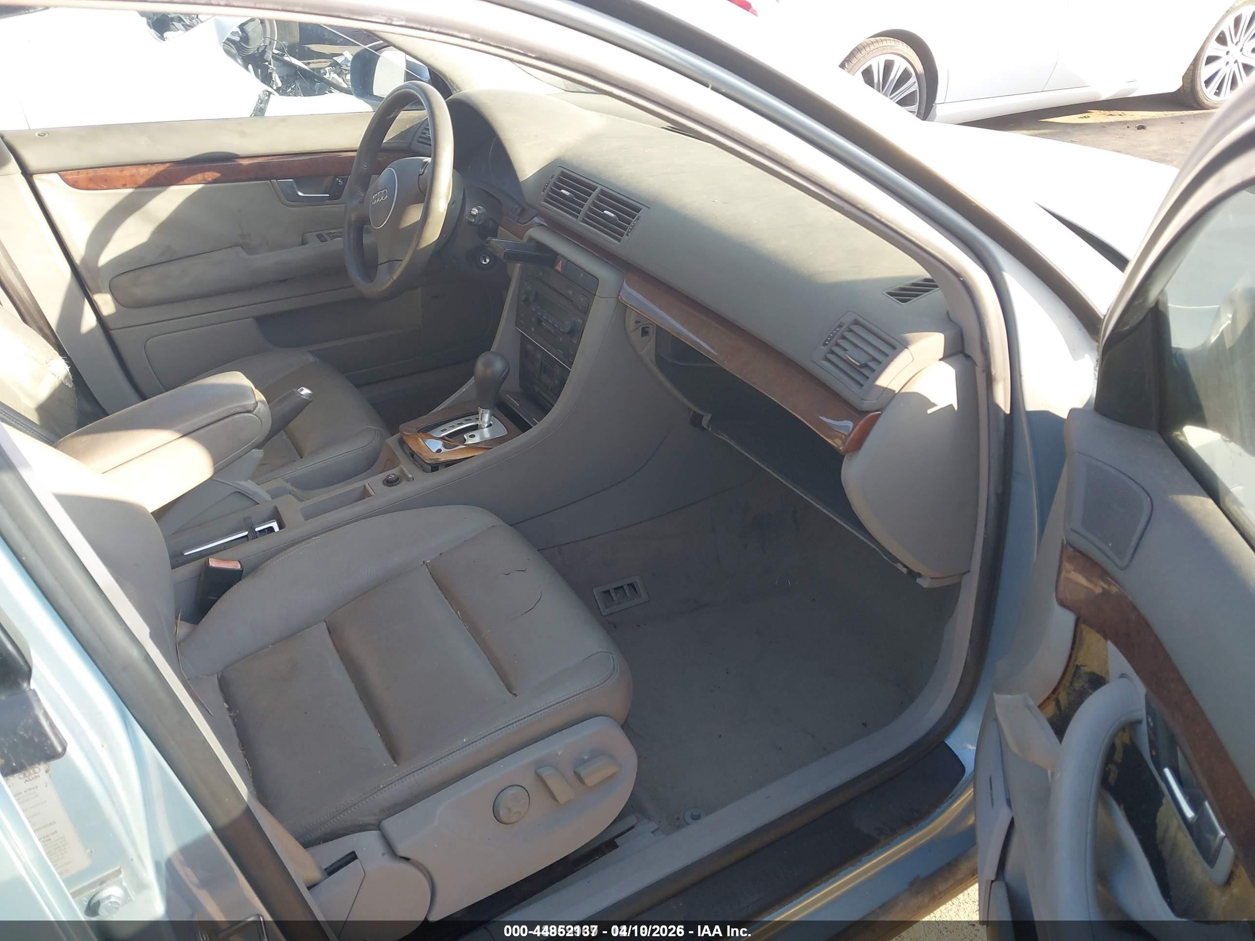 2002 Audi A4 3.0 Blue vin: WAUJT68E02A275876