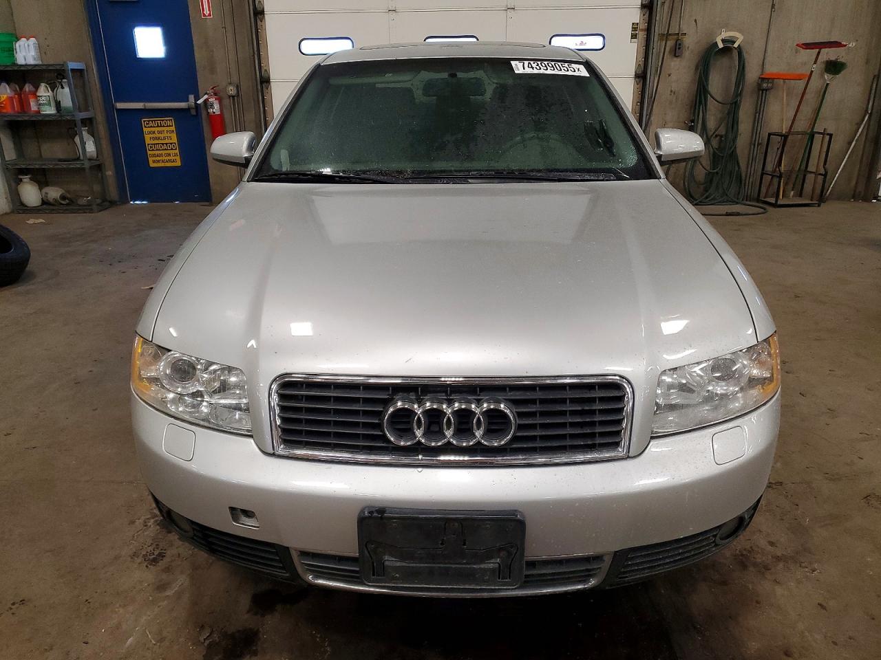 2002 Audi A4 3.0 Silver vin: WAUJT68EX2A295150