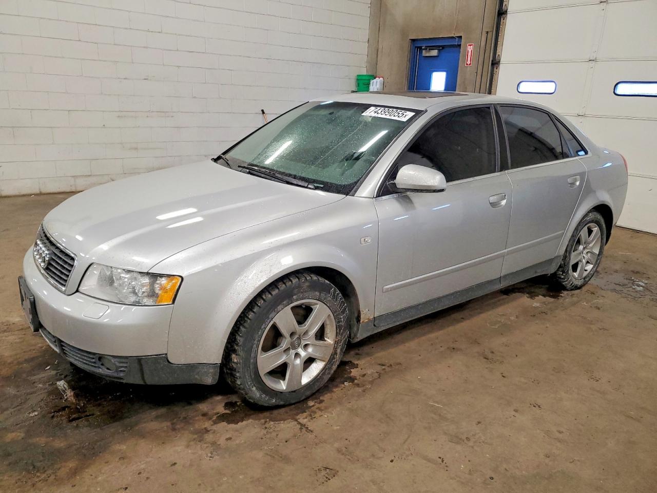 2002 Audi A4 3.0 Silver vin: WAUJT68EX2A295150