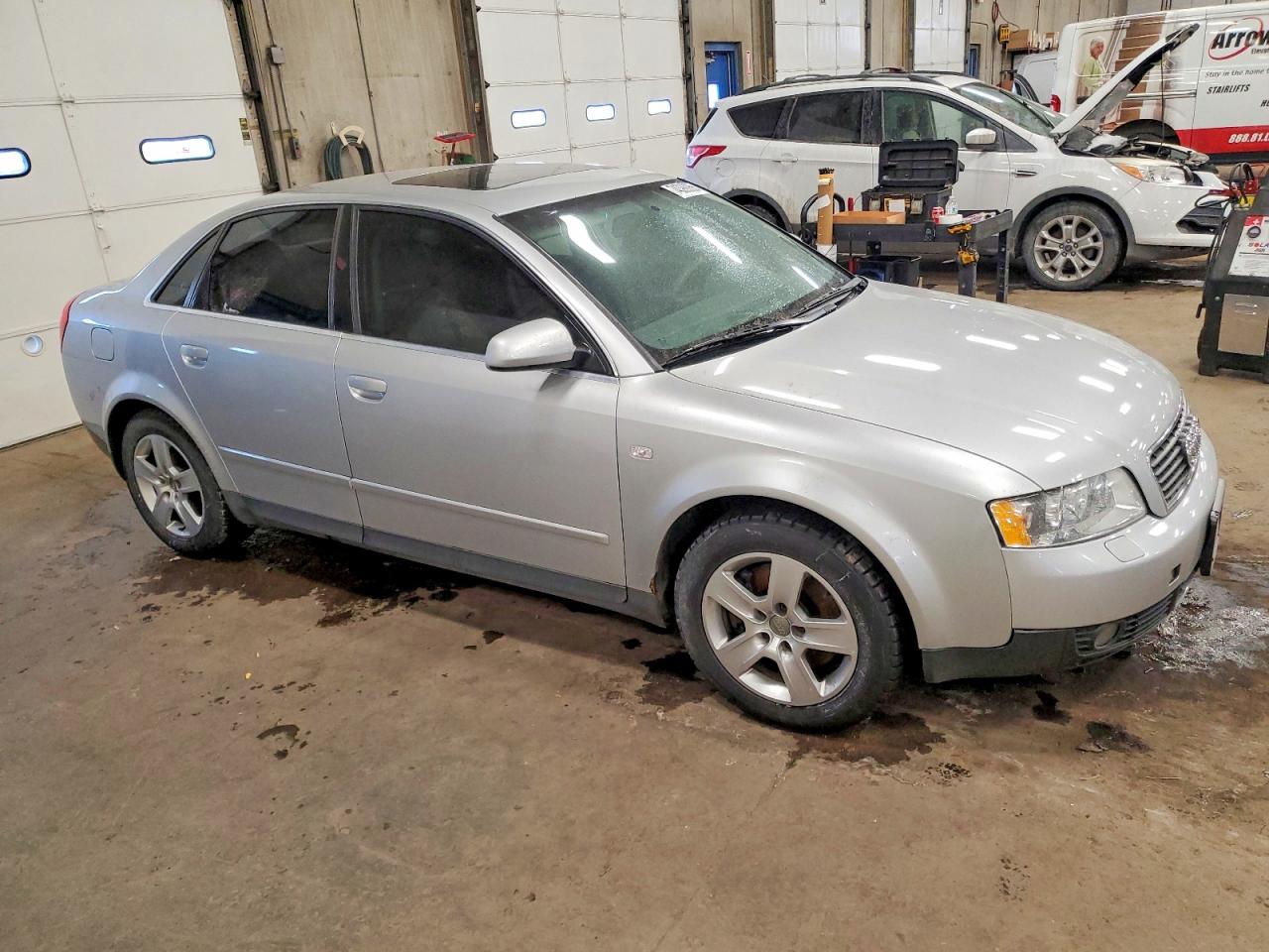 2002 Audi A4 3.0 Silver vin: WAUJT68EX2A295150