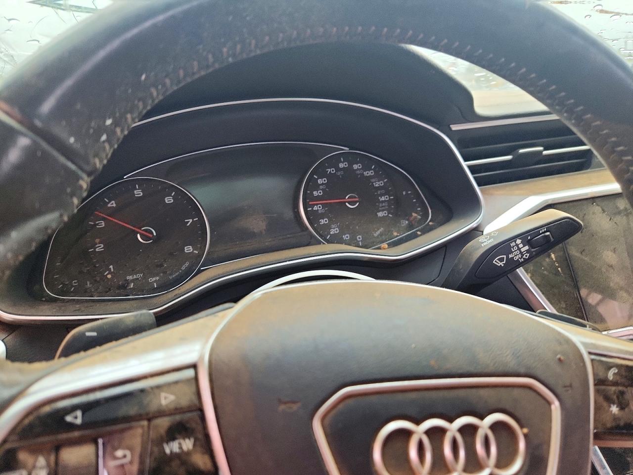 2019 Audi A6 Premium White vin: WAUK2AF28KN080359