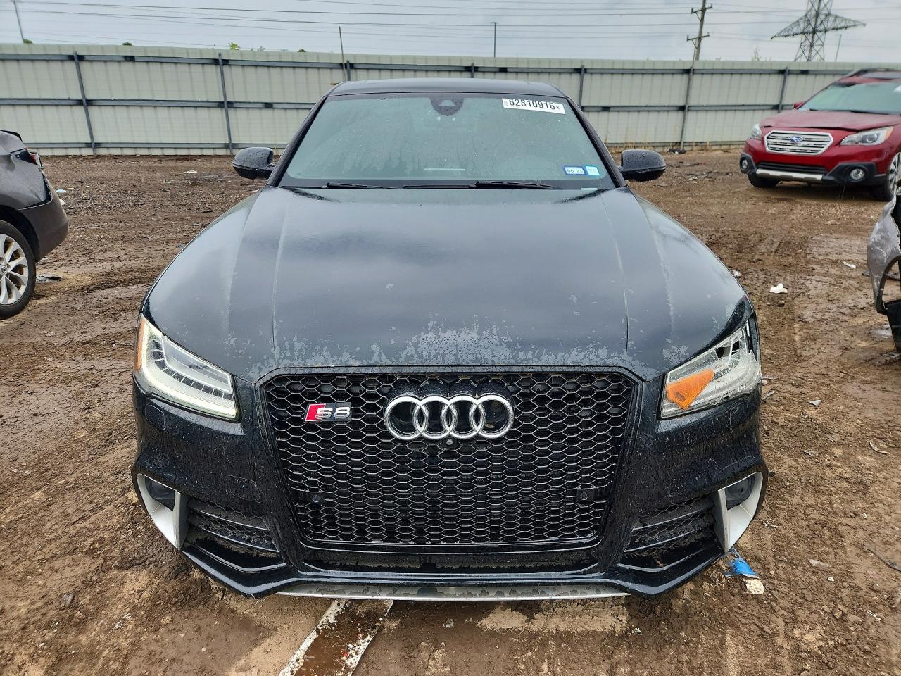 2015 Audi S8 Quattro Black vin: WAUK2AFD5FN015248