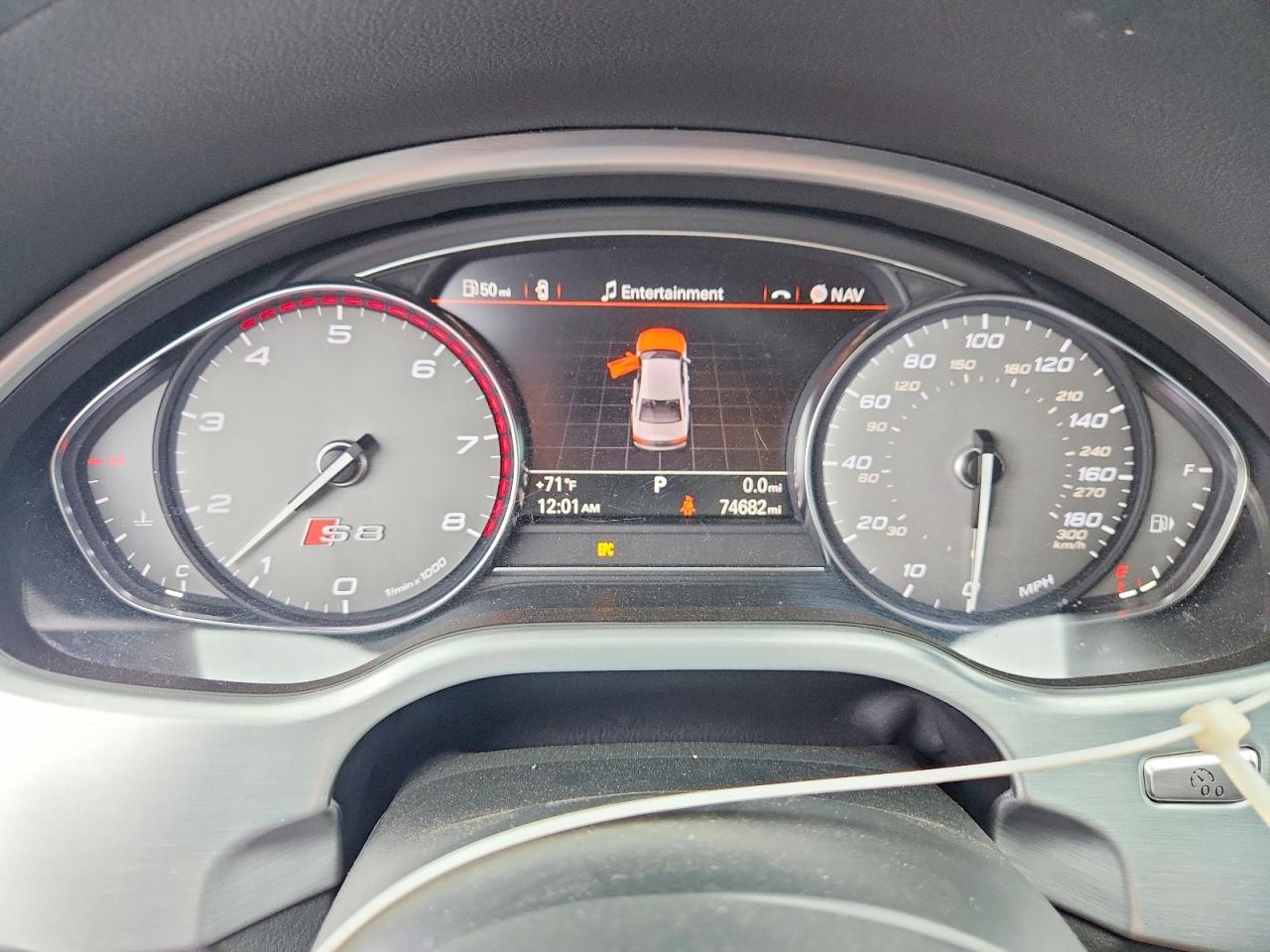 2015 Audi S8 Quattro Black vin: WAUK2AFD5FN015248