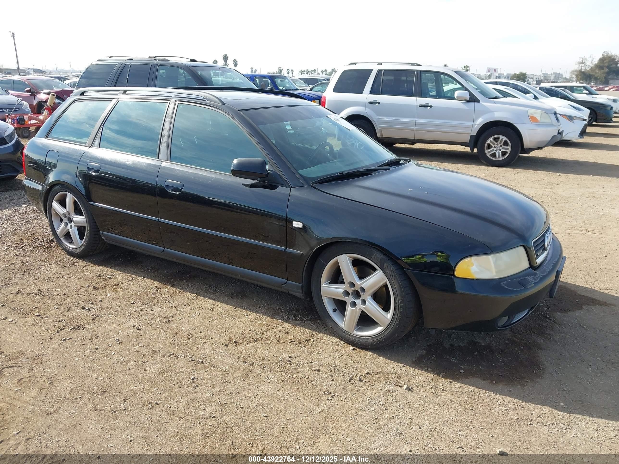 2000 Audi A4 1.8t Avant Black vin: WAUKC68D6YA149560