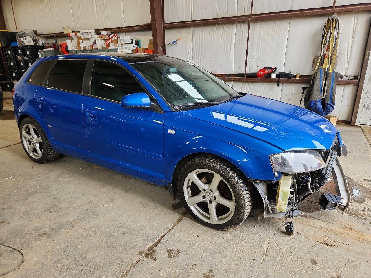 2008 Audi A3 S-line 3.2 Quattro Blue vin: WAUKD68P18A172266