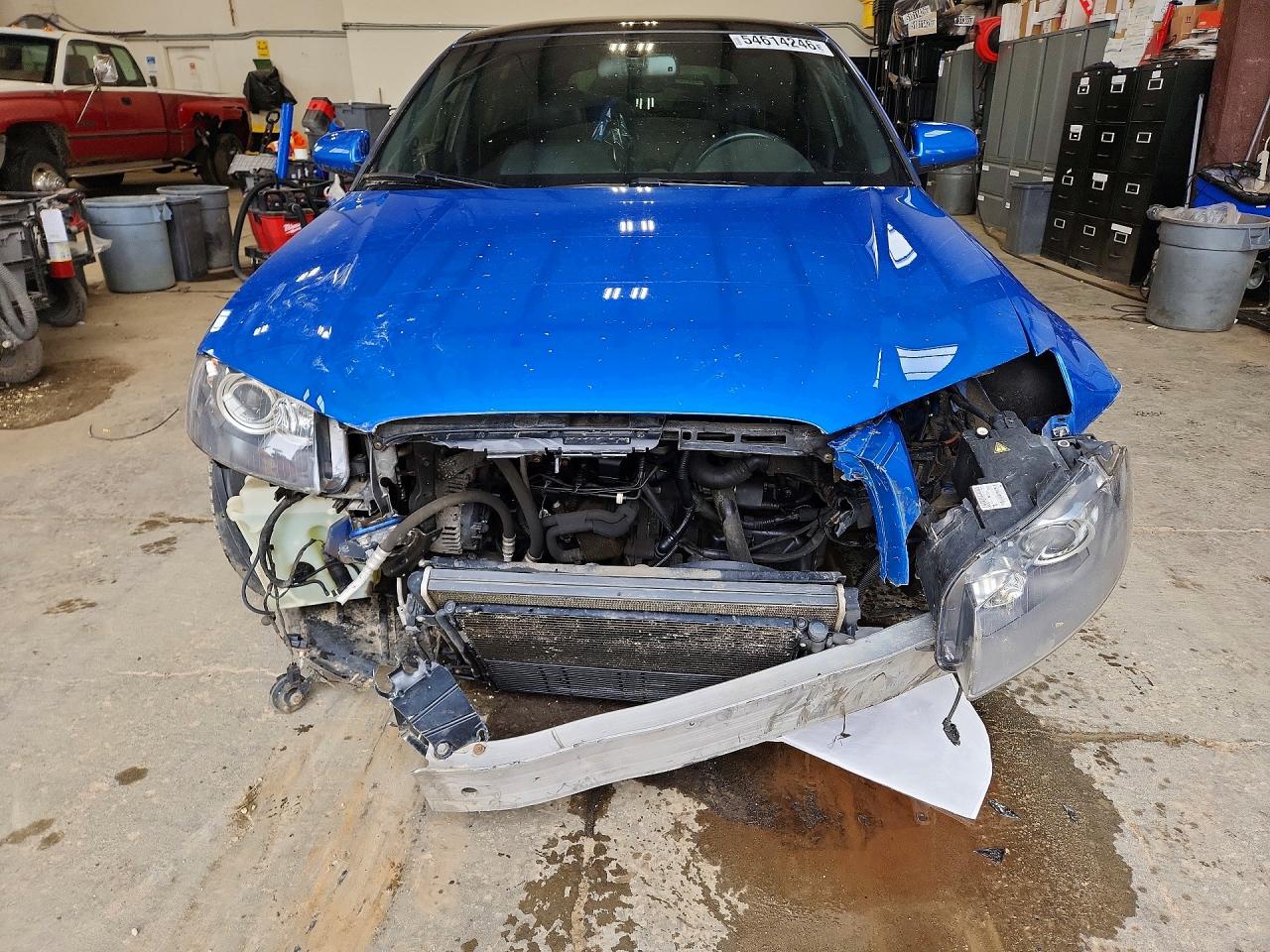 2008 Audi A3 S-line 3.2 Quattro Blue vin: WAUKD68P18A172266
