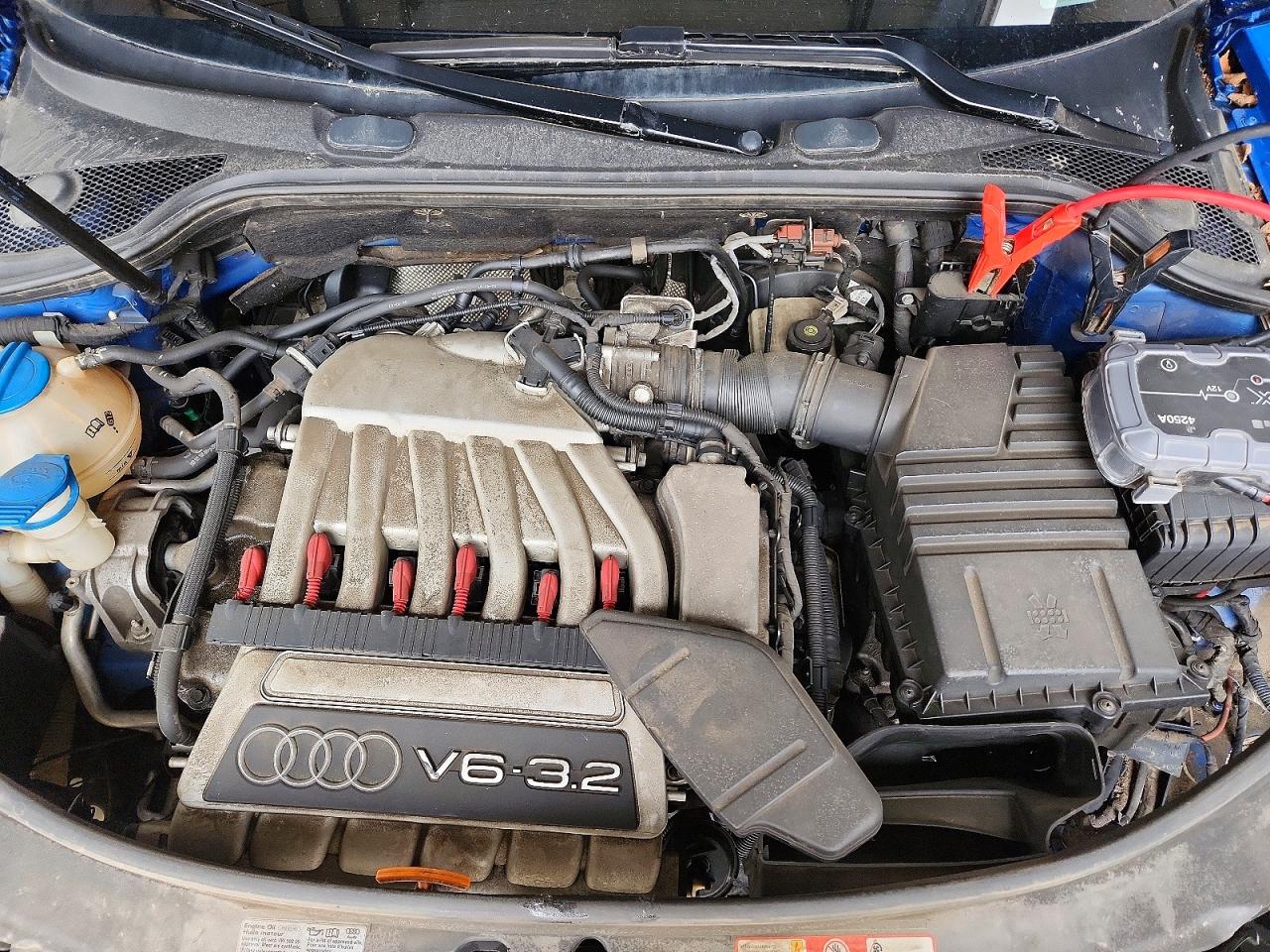 2008 Audi A3 S-line 3.2 Quattro Blue vin: WAUKD68P18A172266