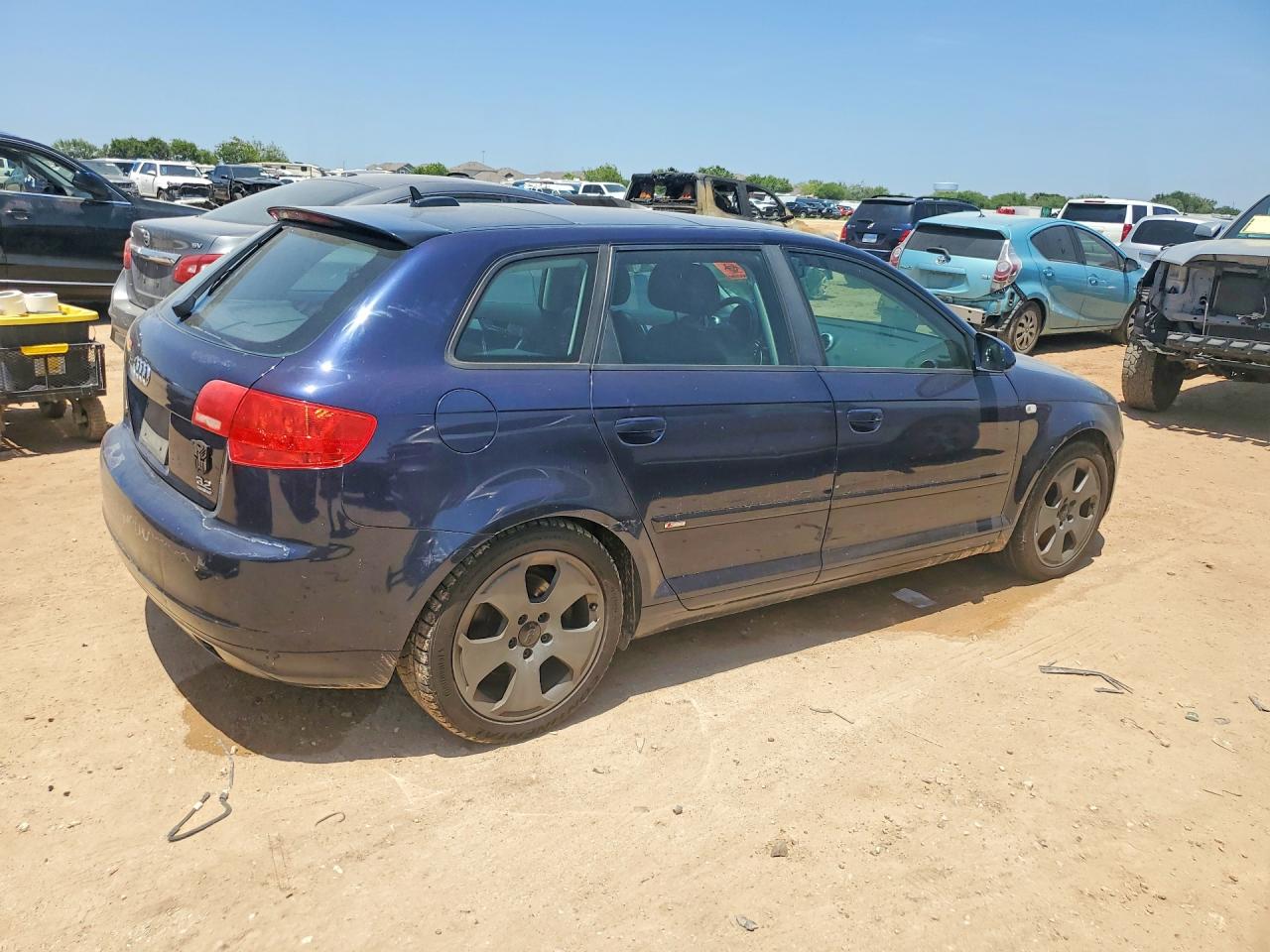 2006 Audi A3 S-line 3.2 Quattro Blue vin: WAUKD78P16A182668