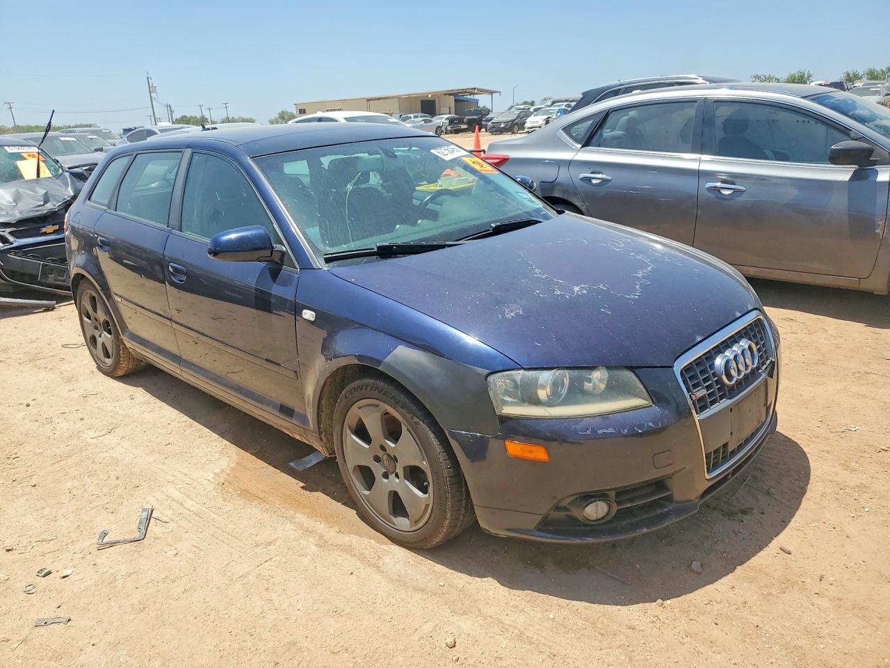 2006 Audi A3 S-line 3.2 Quattro Blue vin: WAUKD78P16A182668