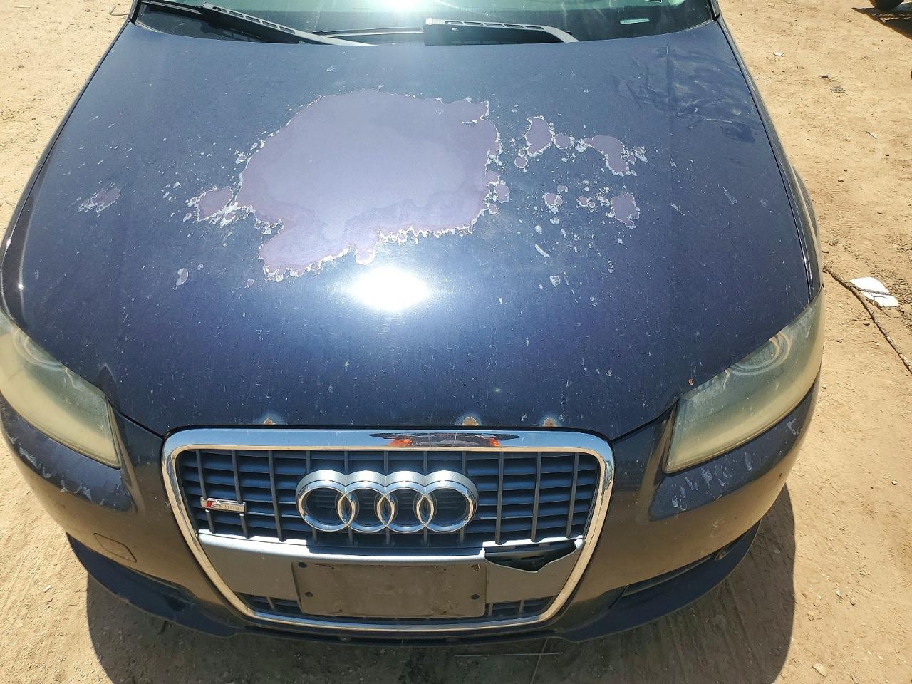 2006 Audi A3 S-line 3.2 Quattro Blue vin: WAUKD78P16A182668