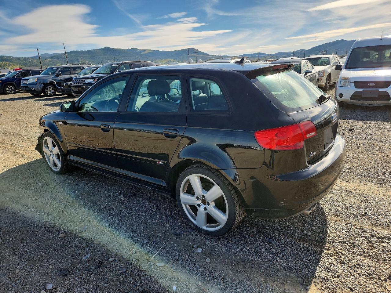 2008 Audi A3 S-line 3.2 Quattro Black vin: WAUKD78P98A013856