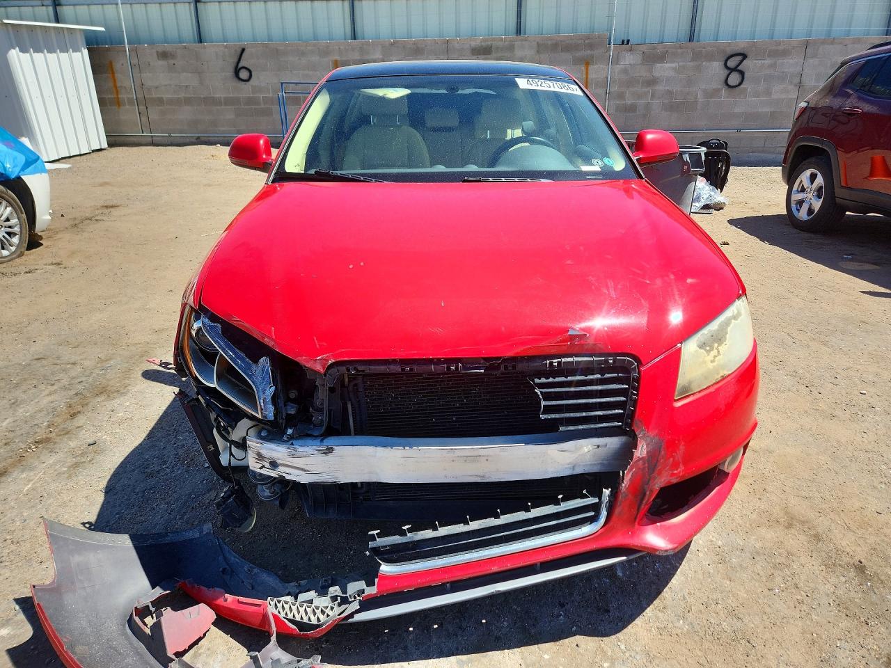 2009 Audi A3 3.2 Quattro Красный vin: WAUKD78PX9A034975