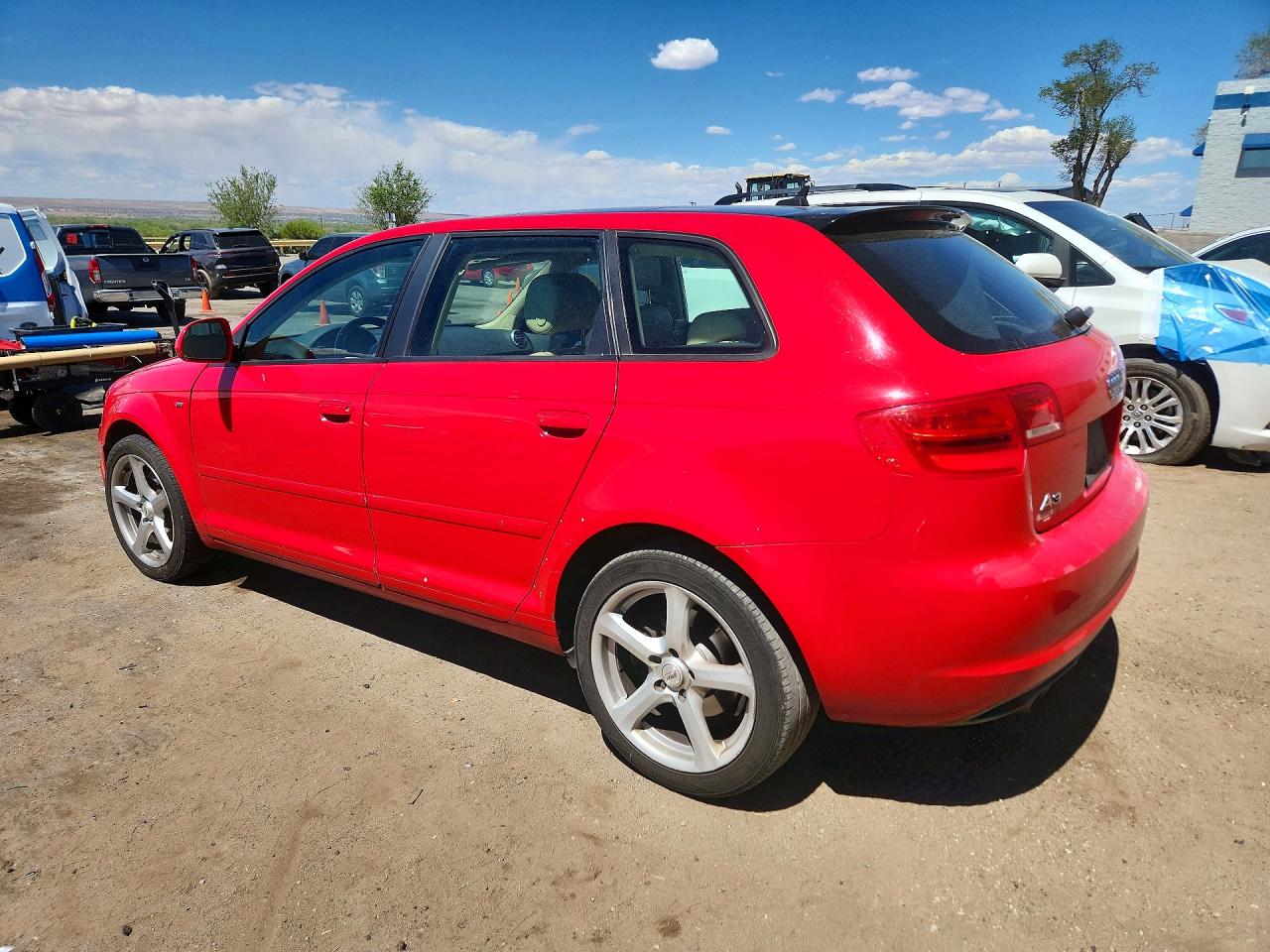2009 Audi A3 3.2 Quattro Красный vin: WAUKD78PX9A034975