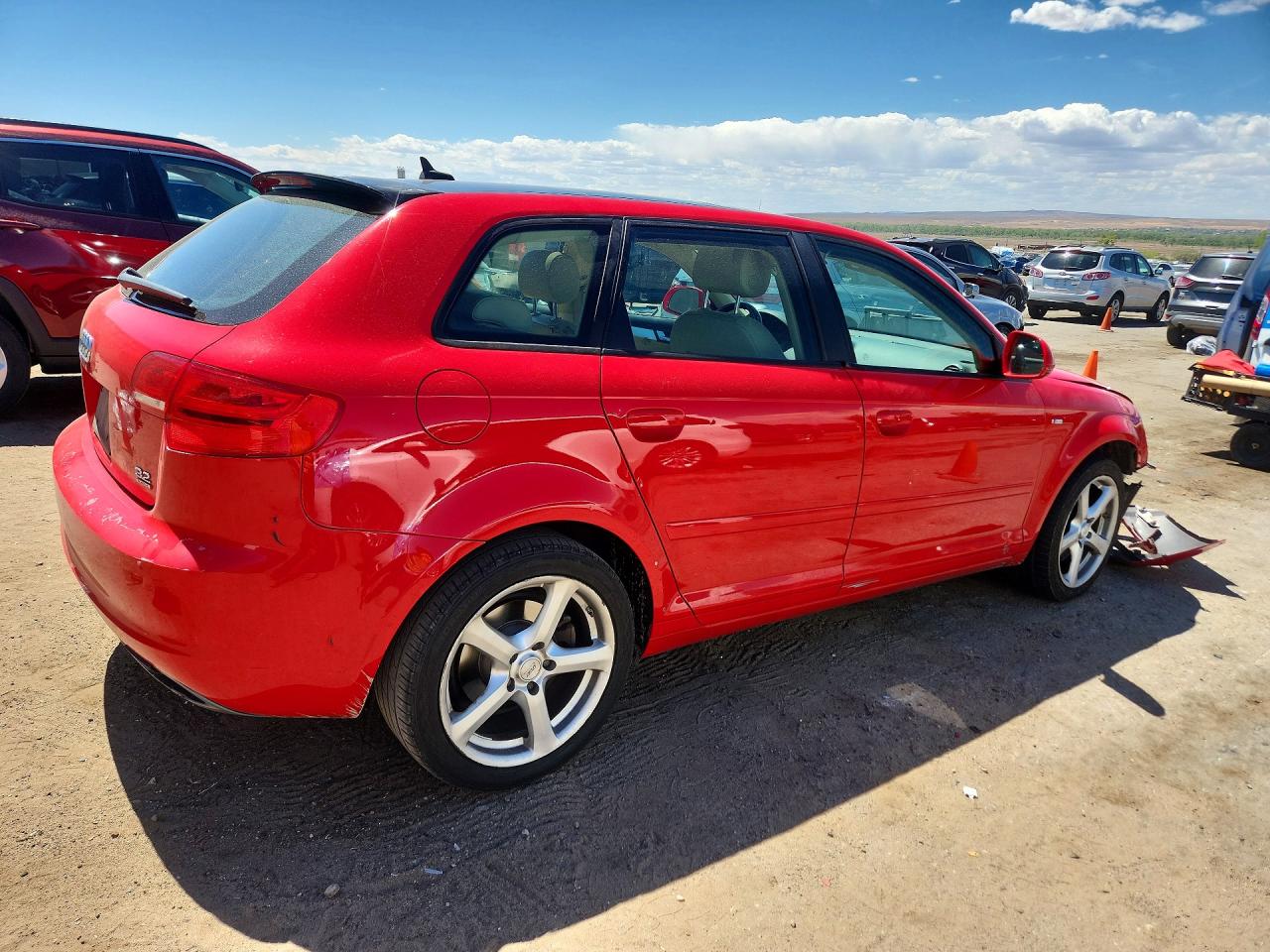 2009 Audi A3 3.2 Quattro Красный vin: WAUKD78PX9A034975