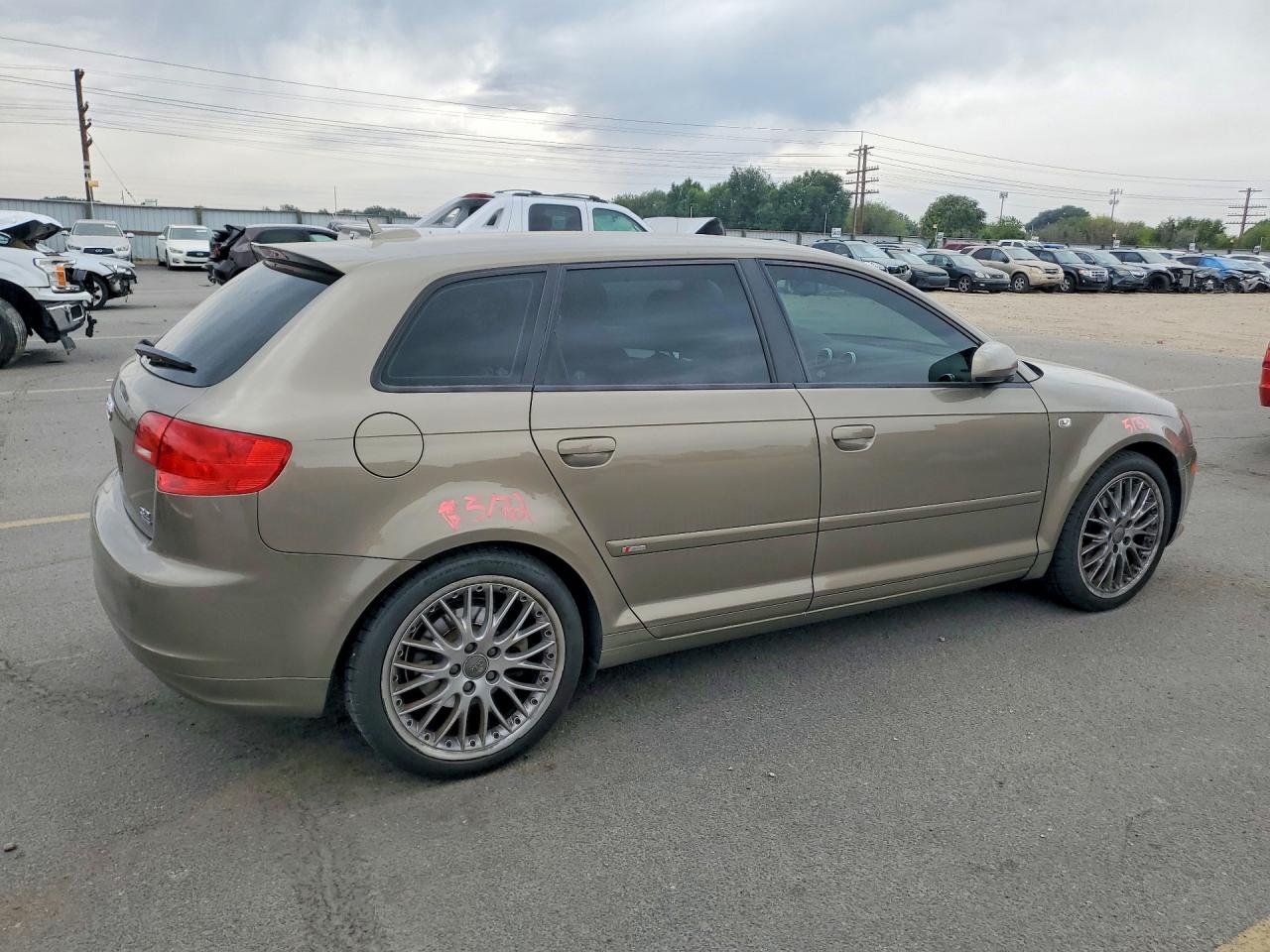 2006 Audi A3 S-line 3.2 Quattro Tan vin: WAUKD98P36A137971