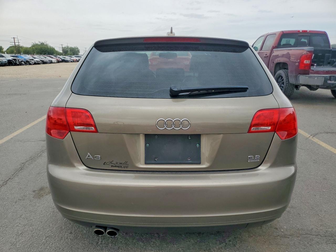 2006 Audi A3 S-line 3.2 Quattro Tan vin: WAUKD98P36A137971