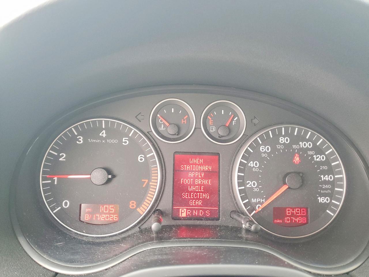 2006 Audi A3 S-line 3.2 Quattro Tan vin: WAUKD98P36A137971