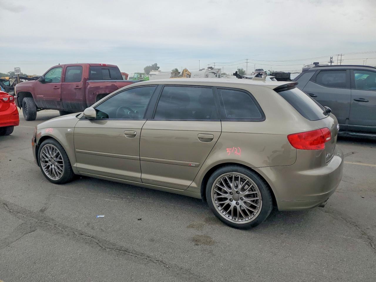 2006 Audi A3 S-line 3.2 Quattro Tan vin: WAUKD98P36A137971