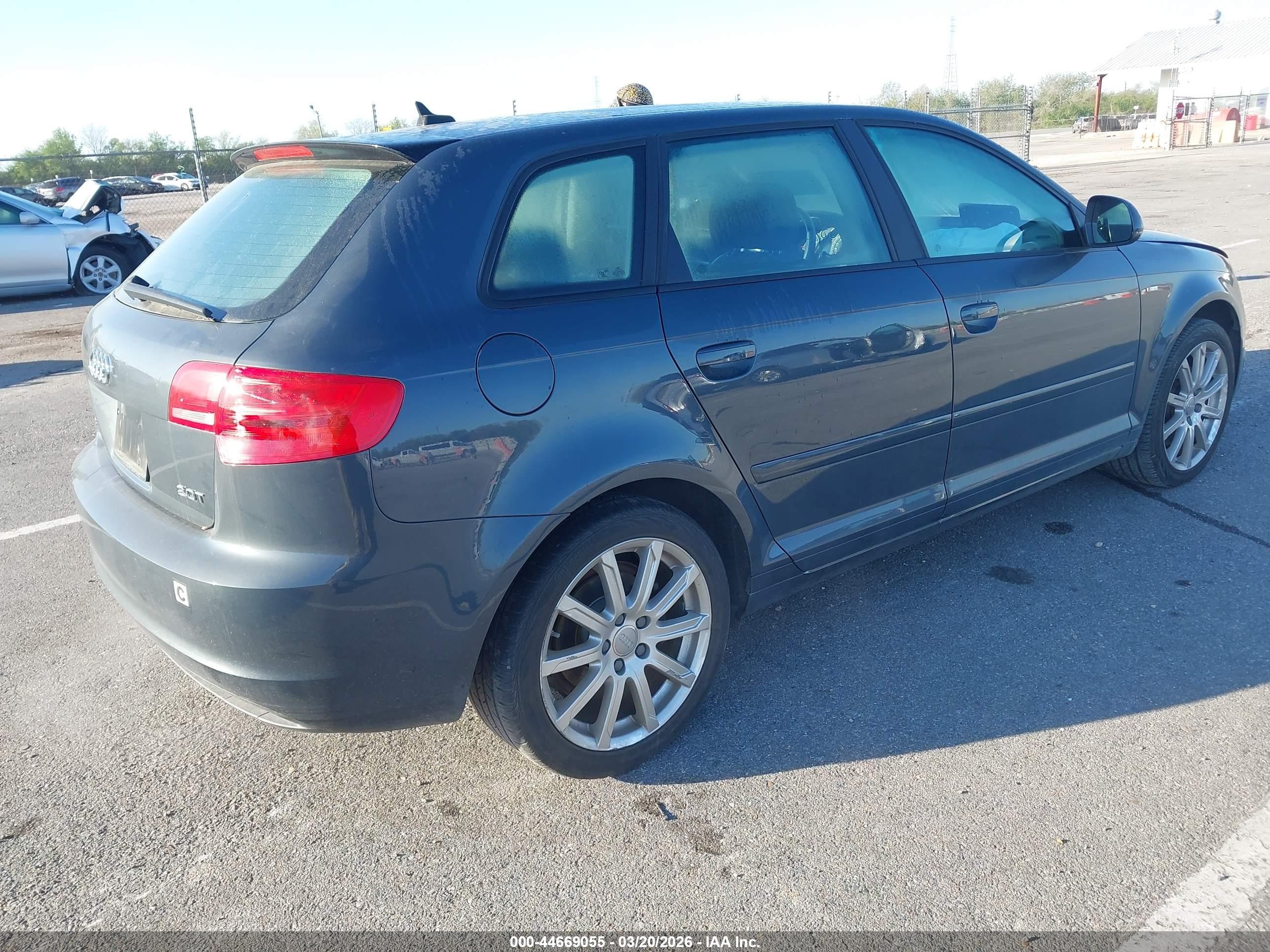 2010 Audi A3 2.0t Premium Black vin: WAUKEAFM0AA169955