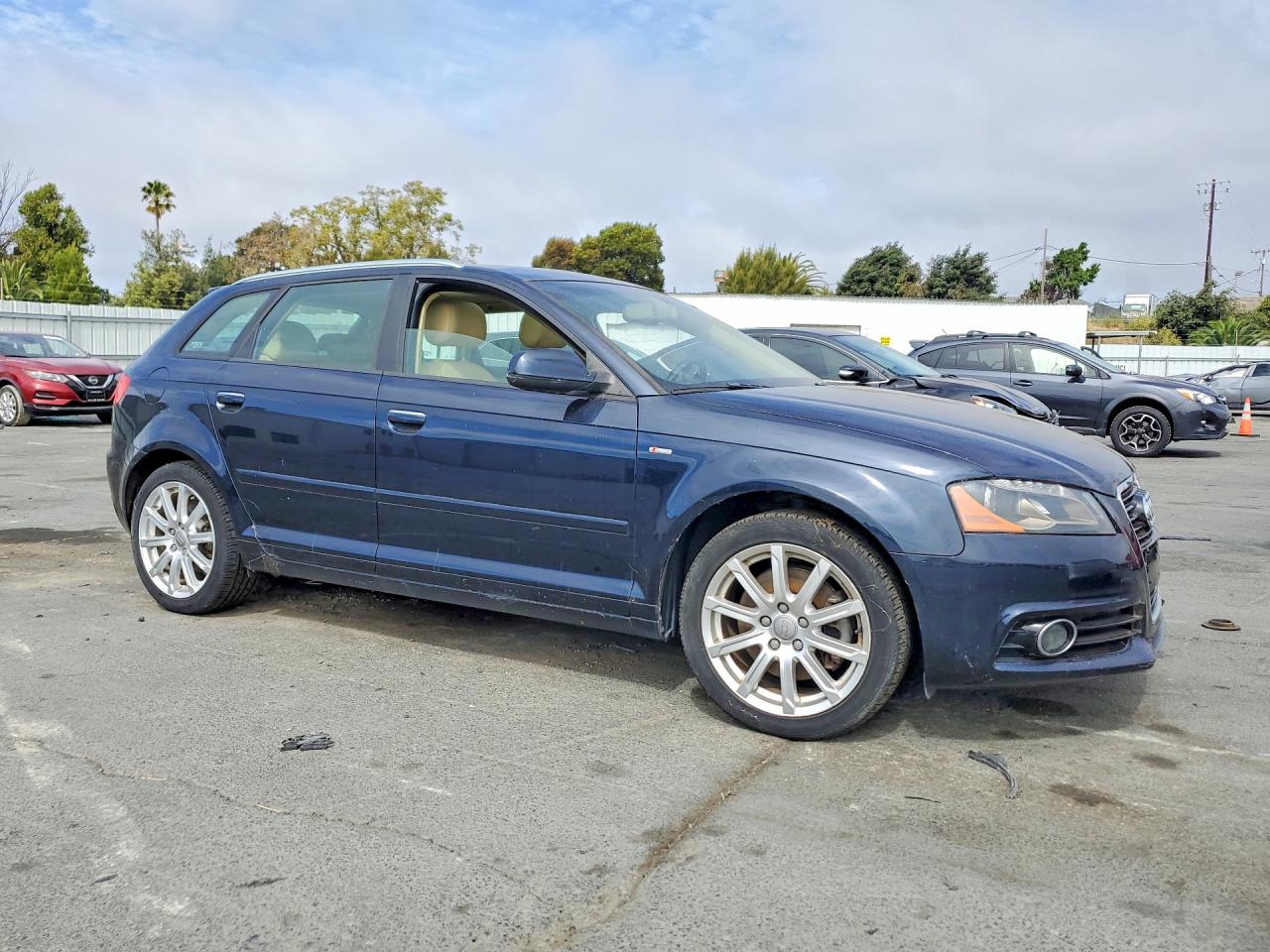 2012 Audi A3 Premium Plus Blue vin: WAUKEAFM8CA031454