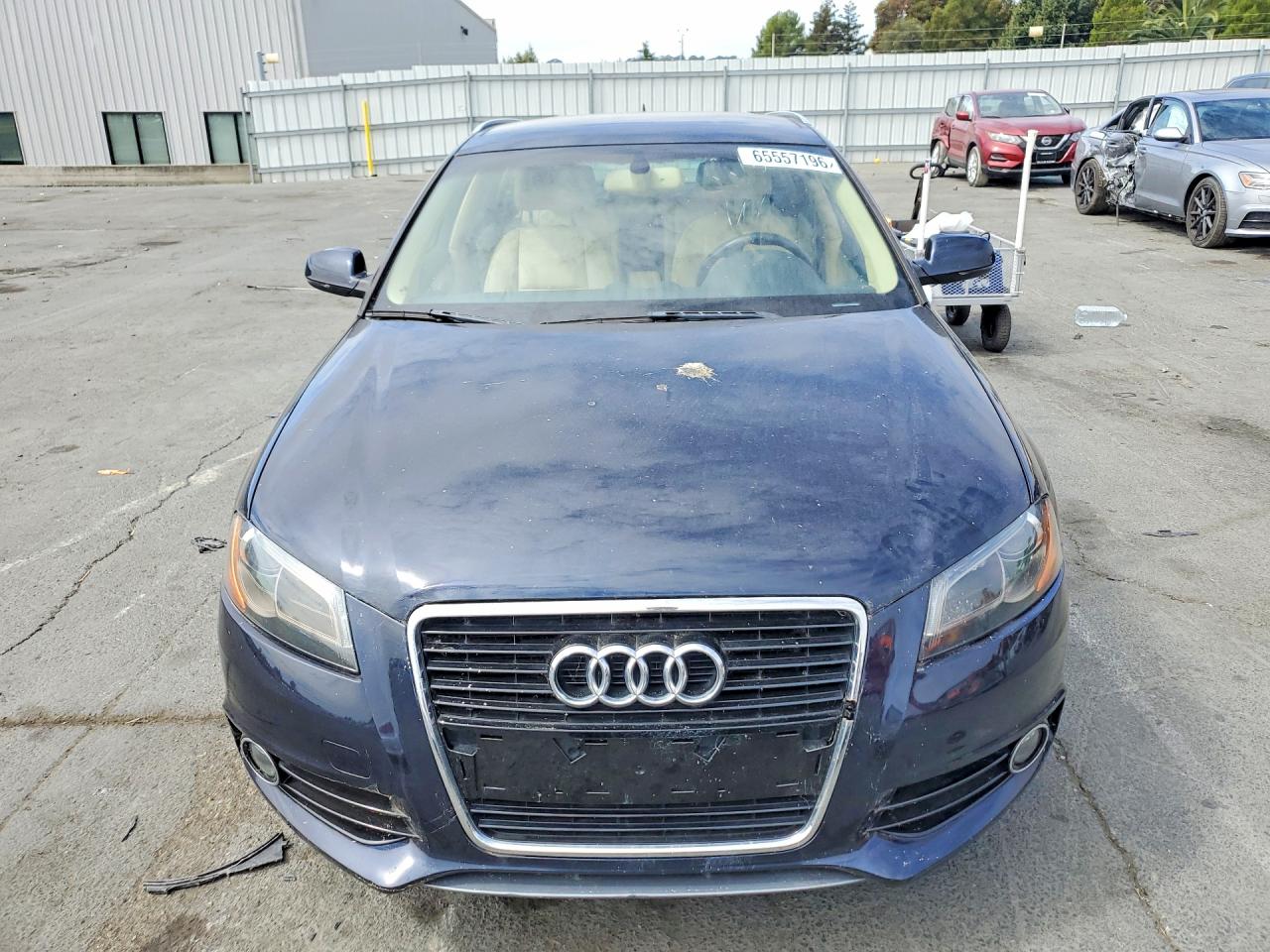 2012 Audi A3 Premium Plus Blue vin: WAUKEAFM8CA031454