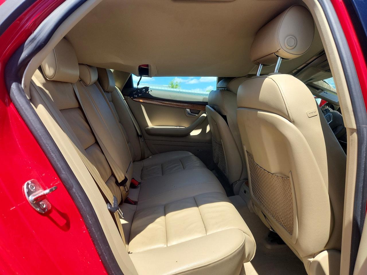 2006 Audi A4 2.0t Avant Quattro Red vin: WAUKF78E06A269857
