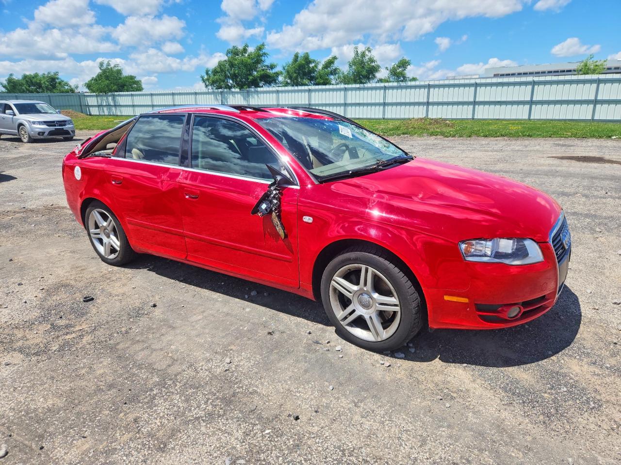 2006 Audi A4 2.0t Avant Quattro Red vin: WAUKF78E06A269857
