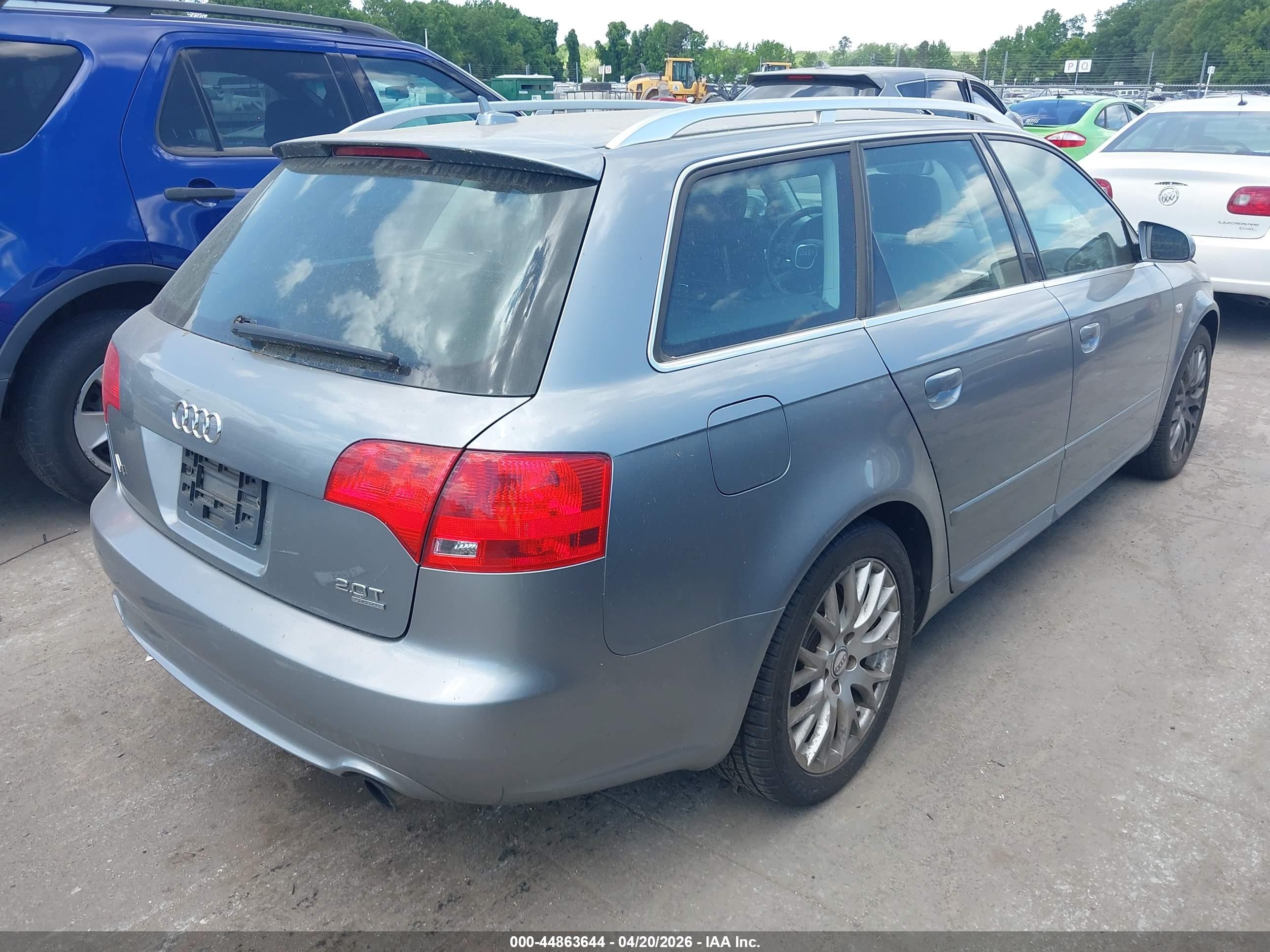 2008 Audi A4   Silver vin: WAUKF78E28A167690