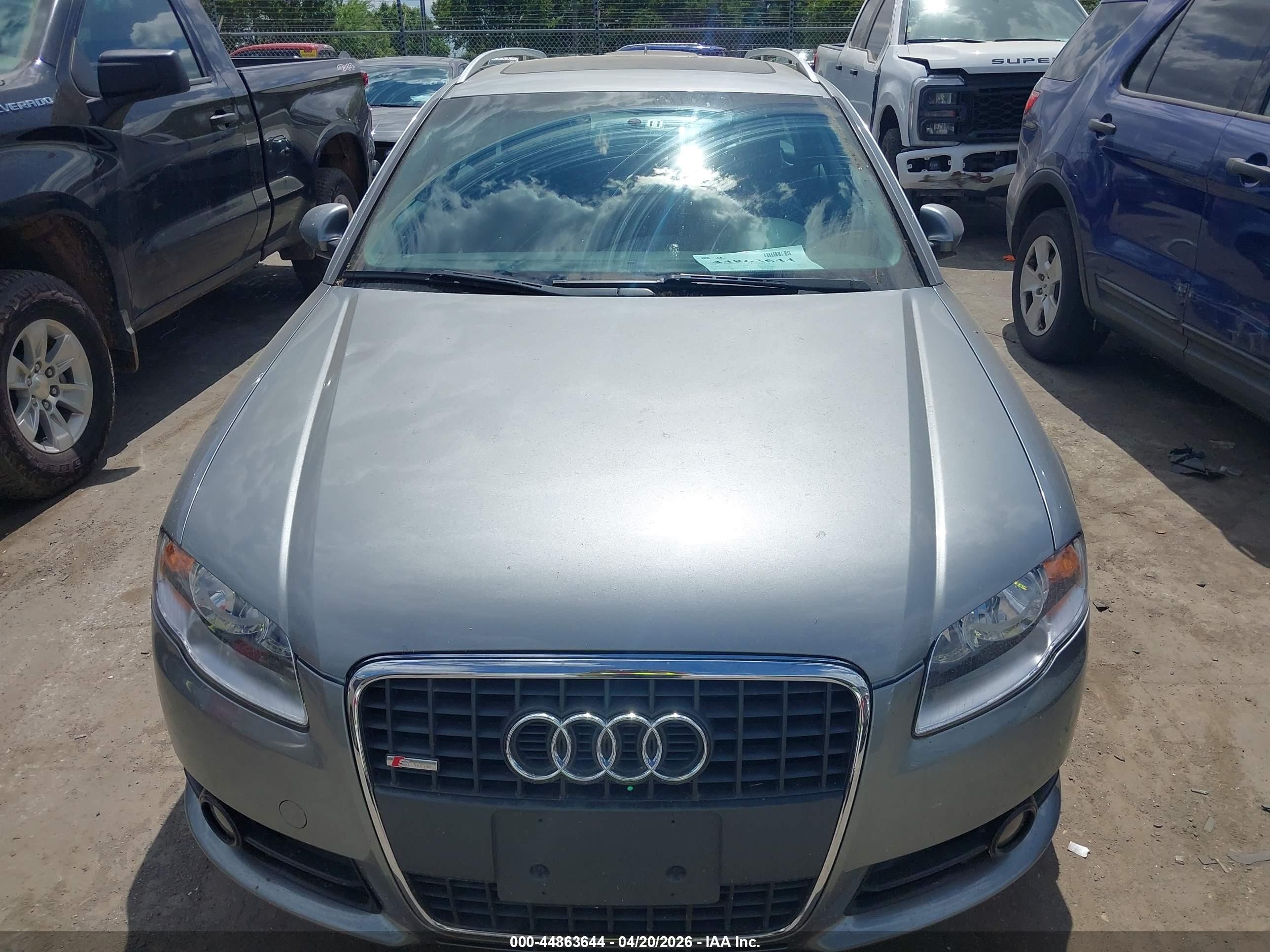 2008 Audi A4   Silver vin: WAUKF78E28A167690
