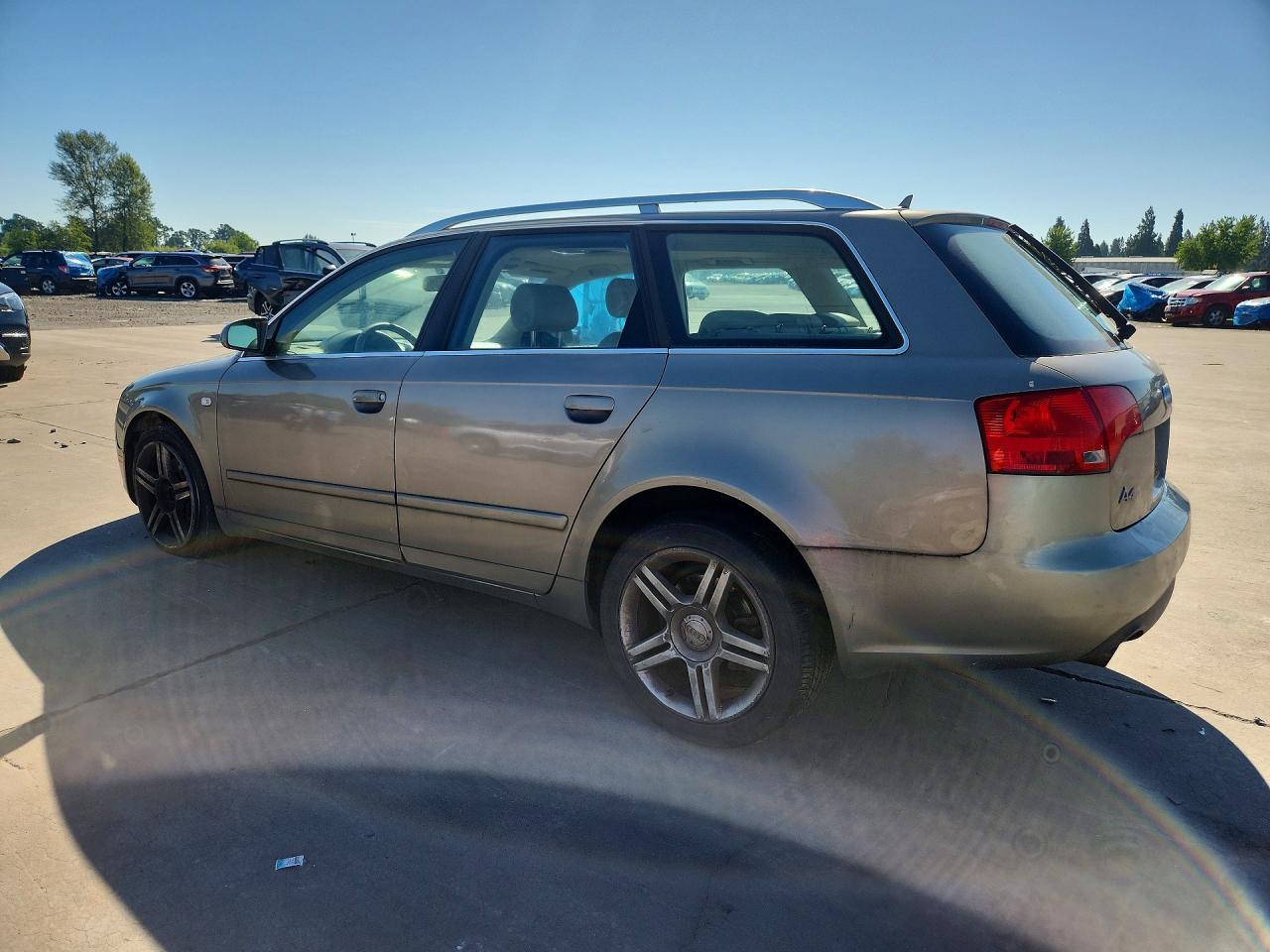 2007 Audi A4 2.0t Avant Quattro Gold vin: WAUKF78E57A231624