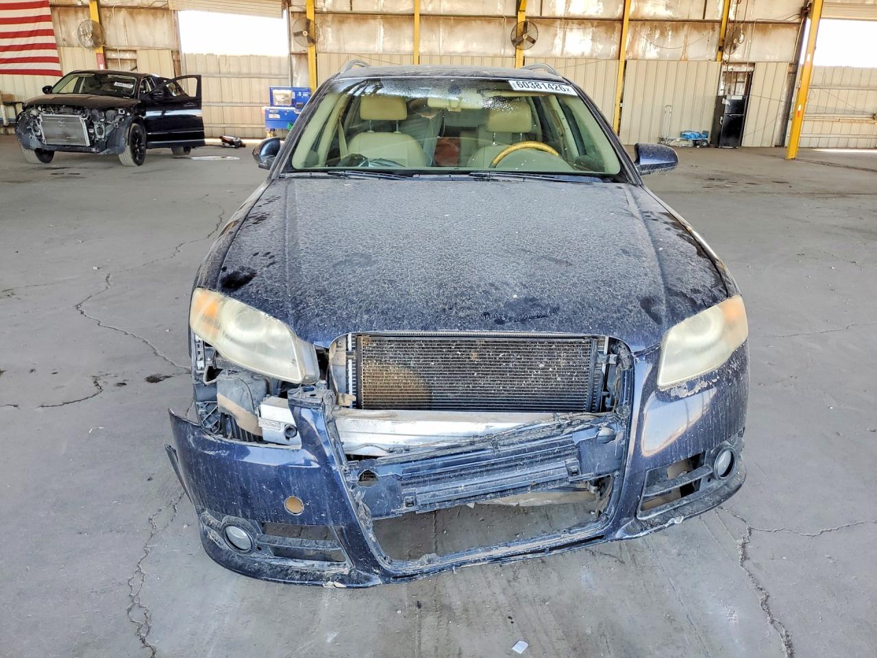 2008 Audi A4 2.0t Avant Quattro Blue vin: WAUKF78E68A159432