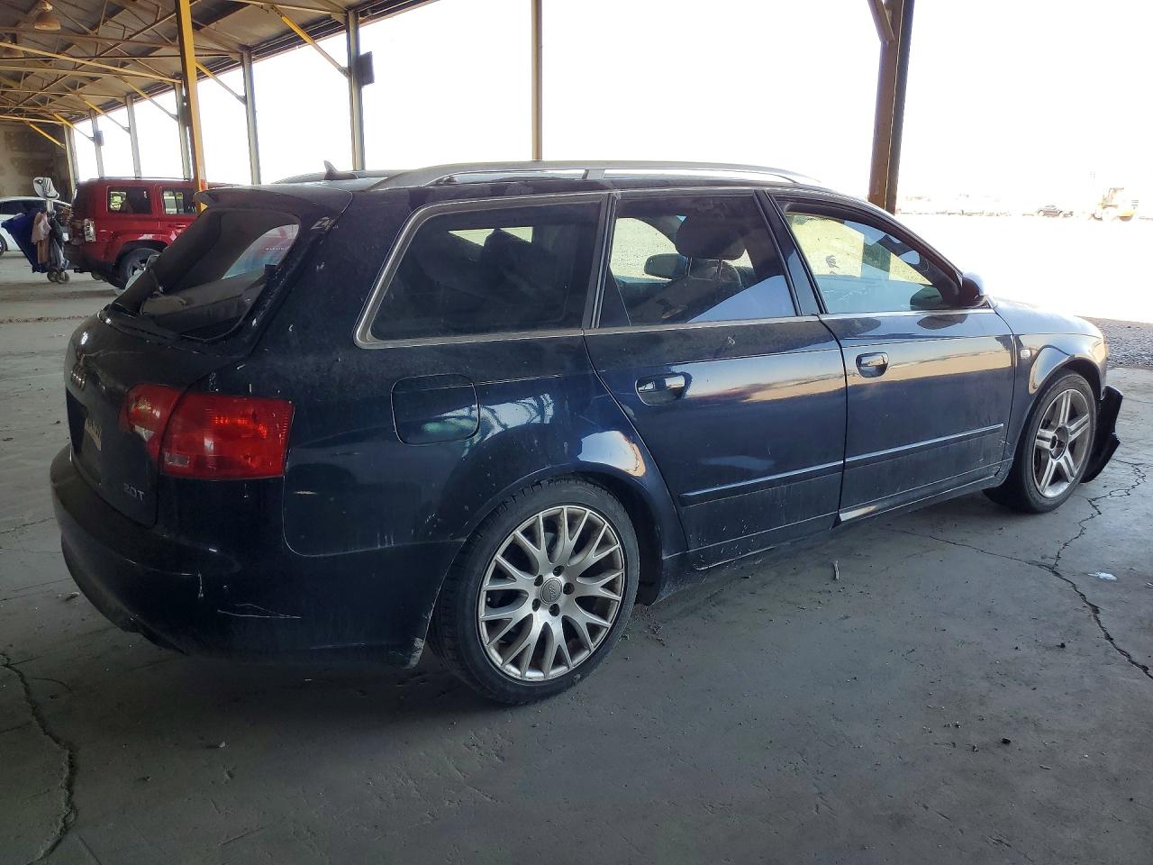 2008 Audi A4 2.0t Avant Quattro Blue vin: WAUKF78E68A159432