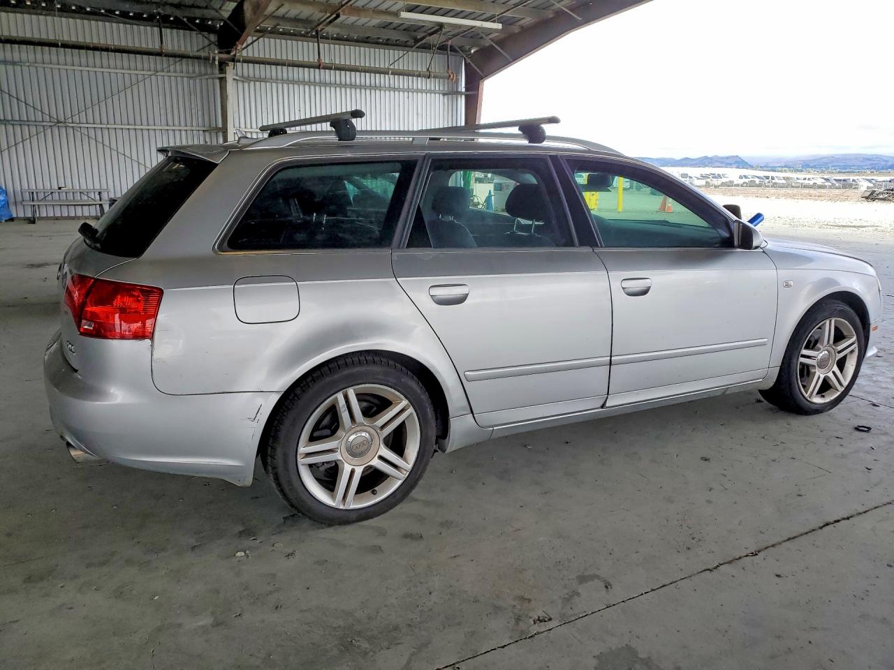 2008 Audi A4 2.0t Avant Quattro Серебряный vin: WAUKF78E98A098948