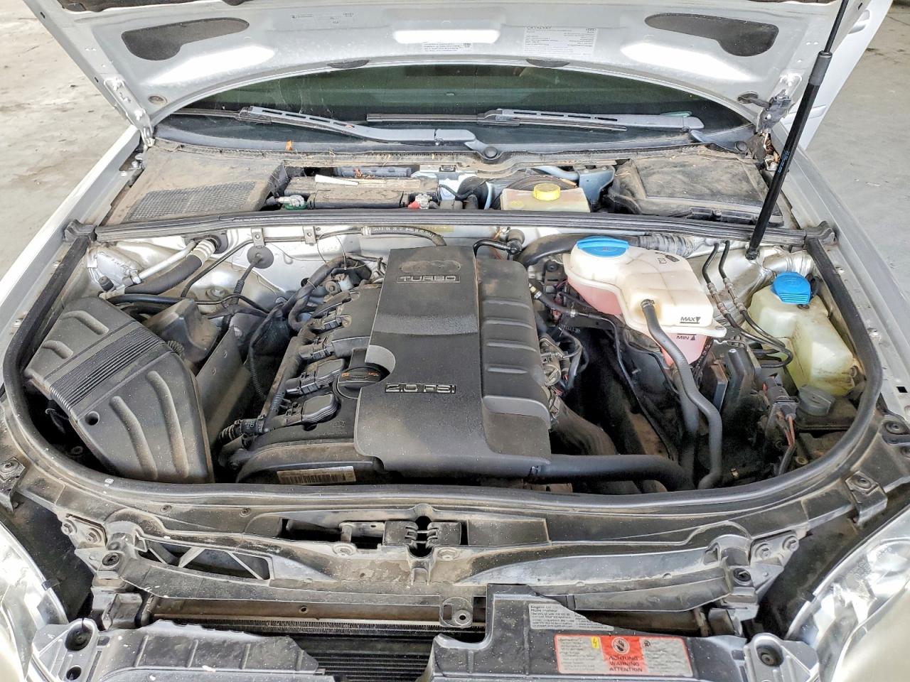 2008 Audi A4 2.0t Avant Quattro Серебряный vin: WAUKF78E98A098948