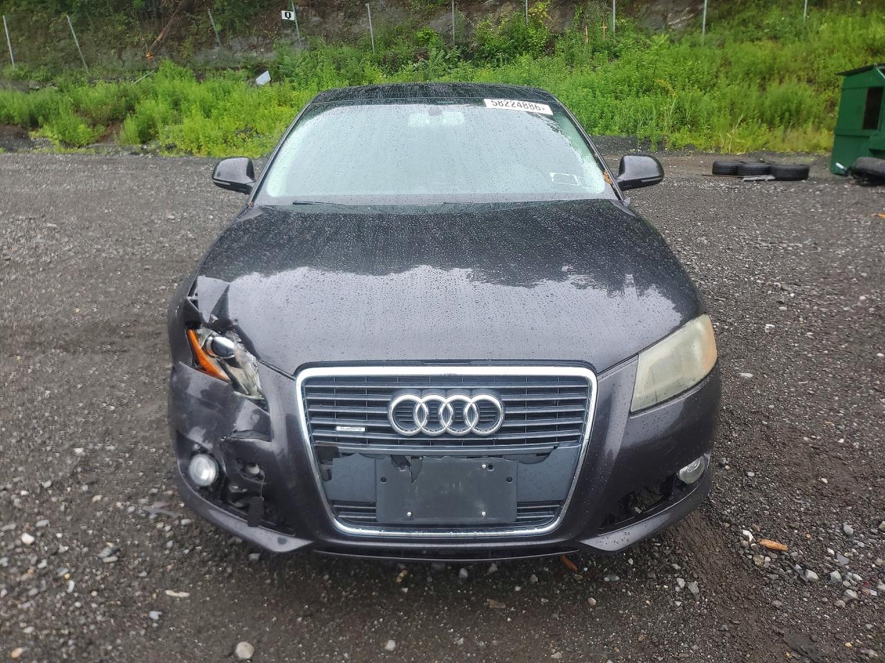 2009 Audi A3 2.0t Quattro Charcoal vin: WAUKF78P09A022585
