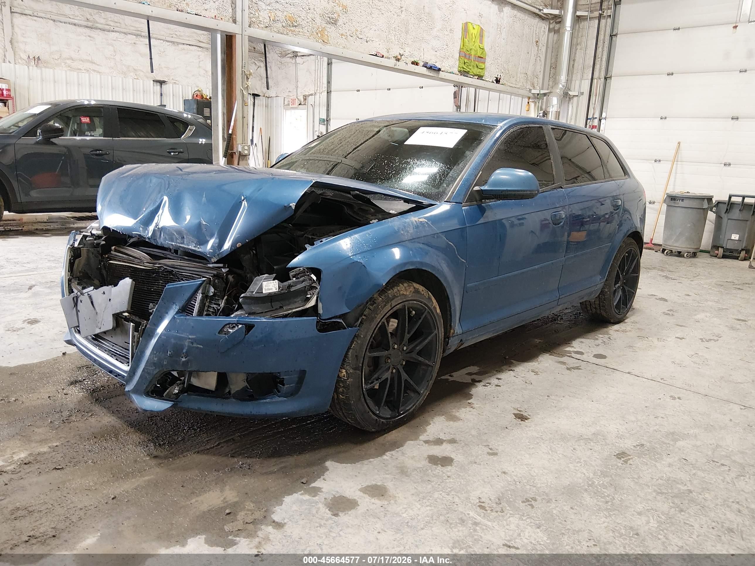 2009 Audi A3 2.0t Blue vin: WAUKF78P19A112327