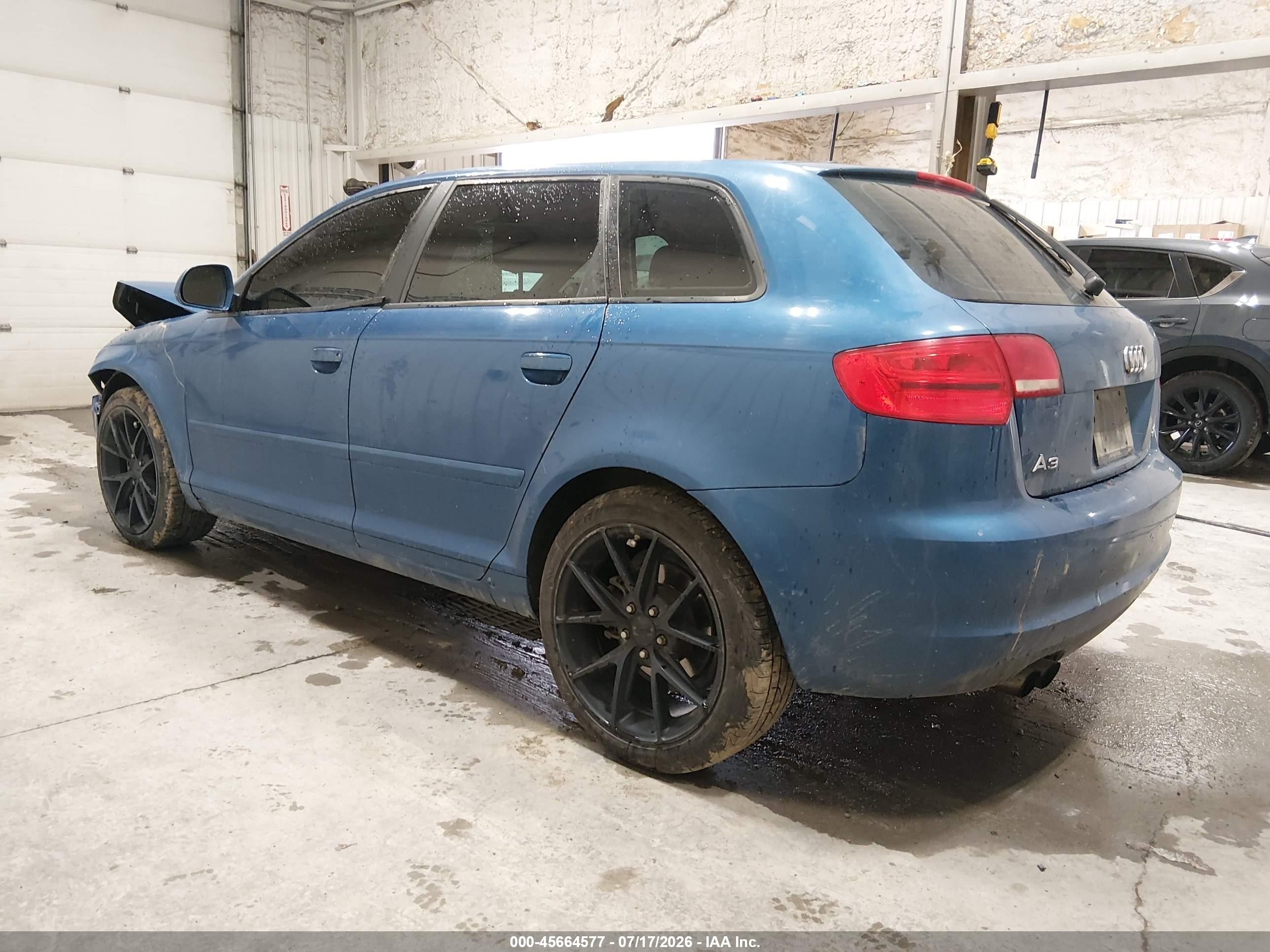 2009 Audi A3 2.0t Blue vin: WAUKF78P19A112327