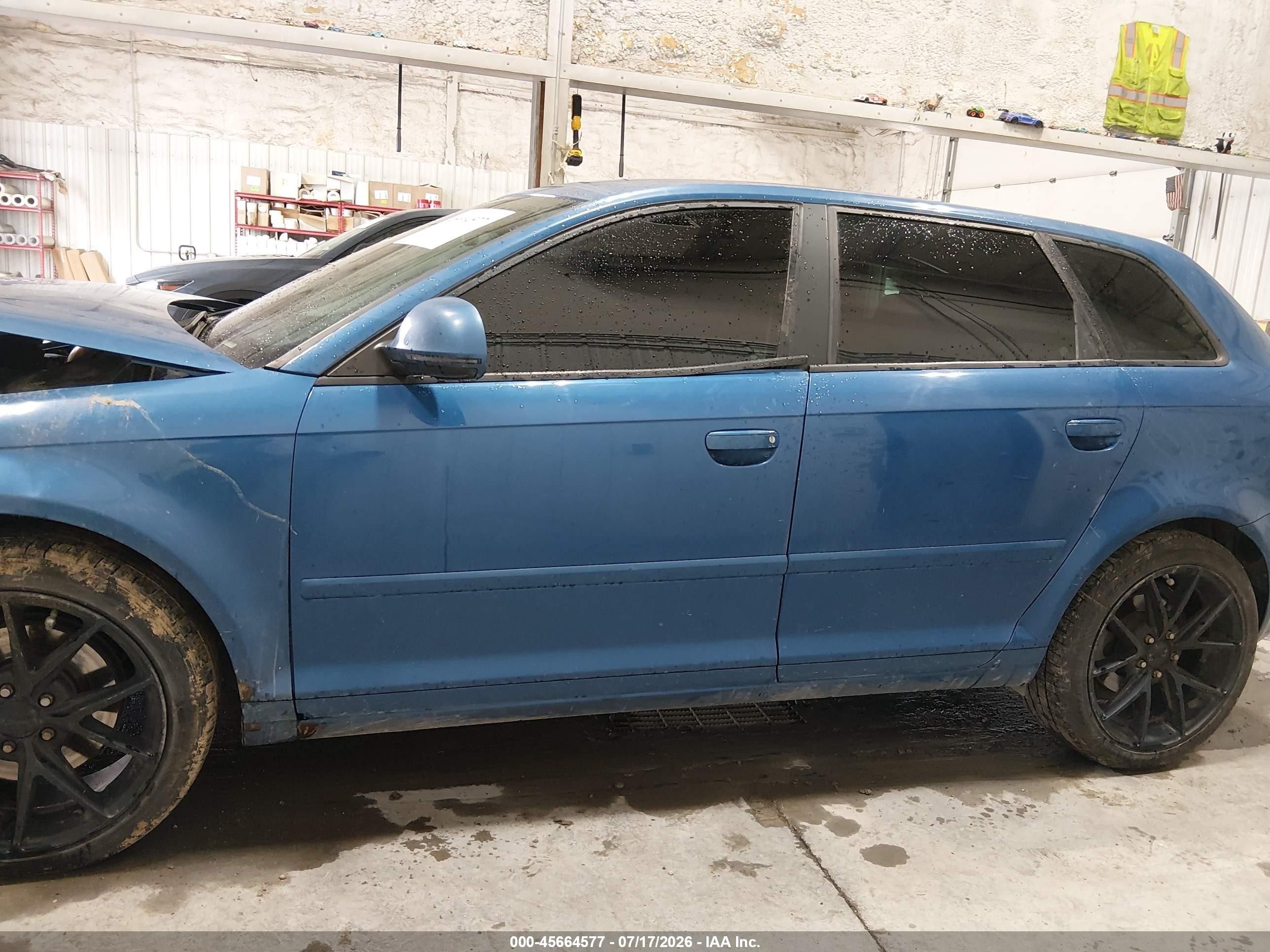 2009 Audi A3 2.0t Blue vin: WAUKF78P19A112327