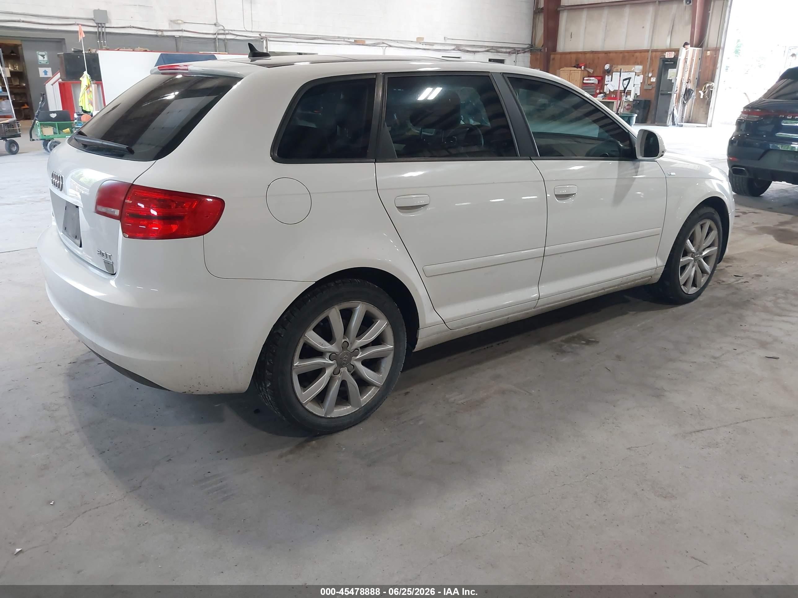 2009 Audi A3 2.0t White vin: WAUKF78P69A079180