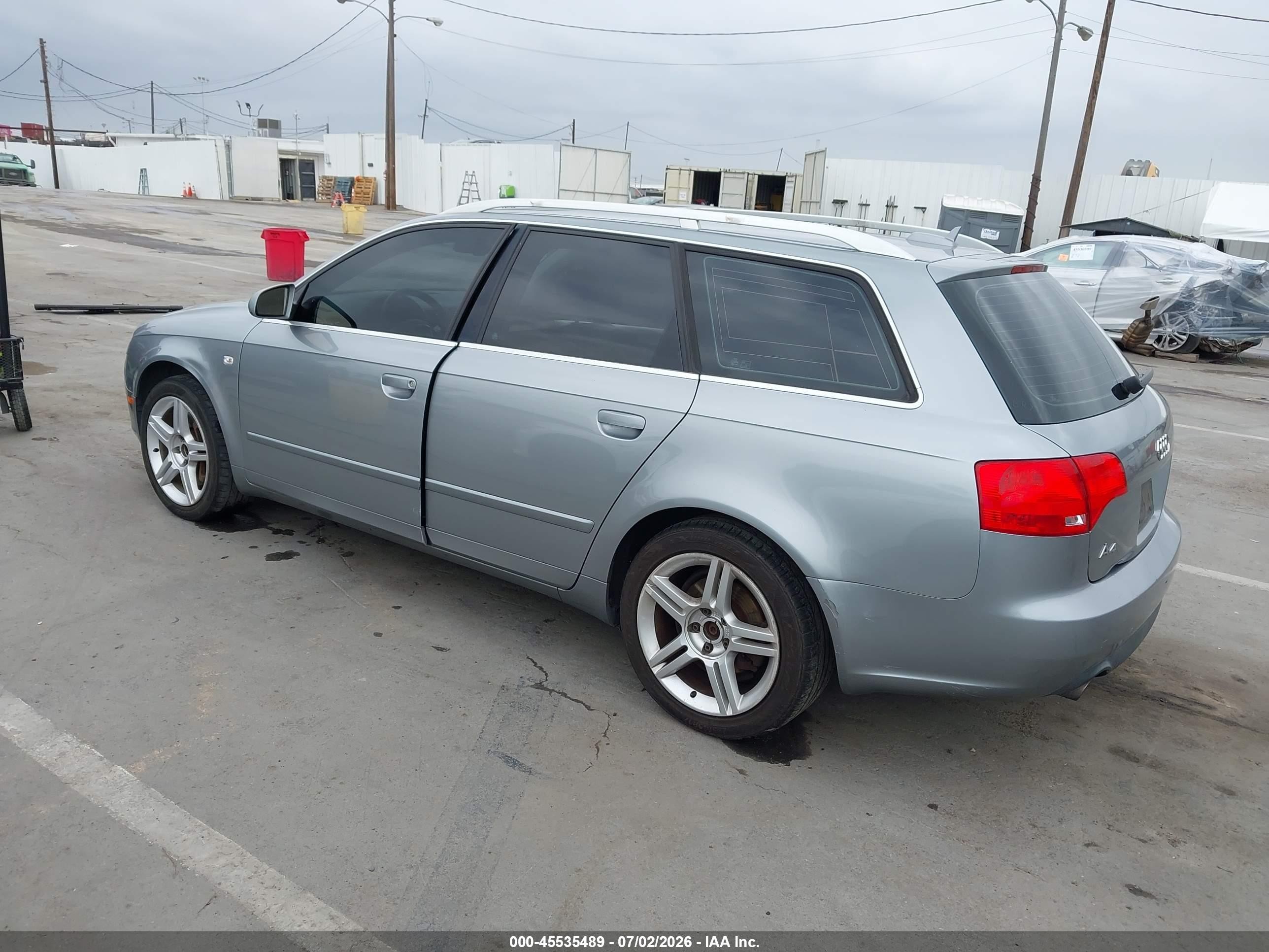 2006 Audi A4 2.0t Avant Gray vin: WAUKF98E16A031026